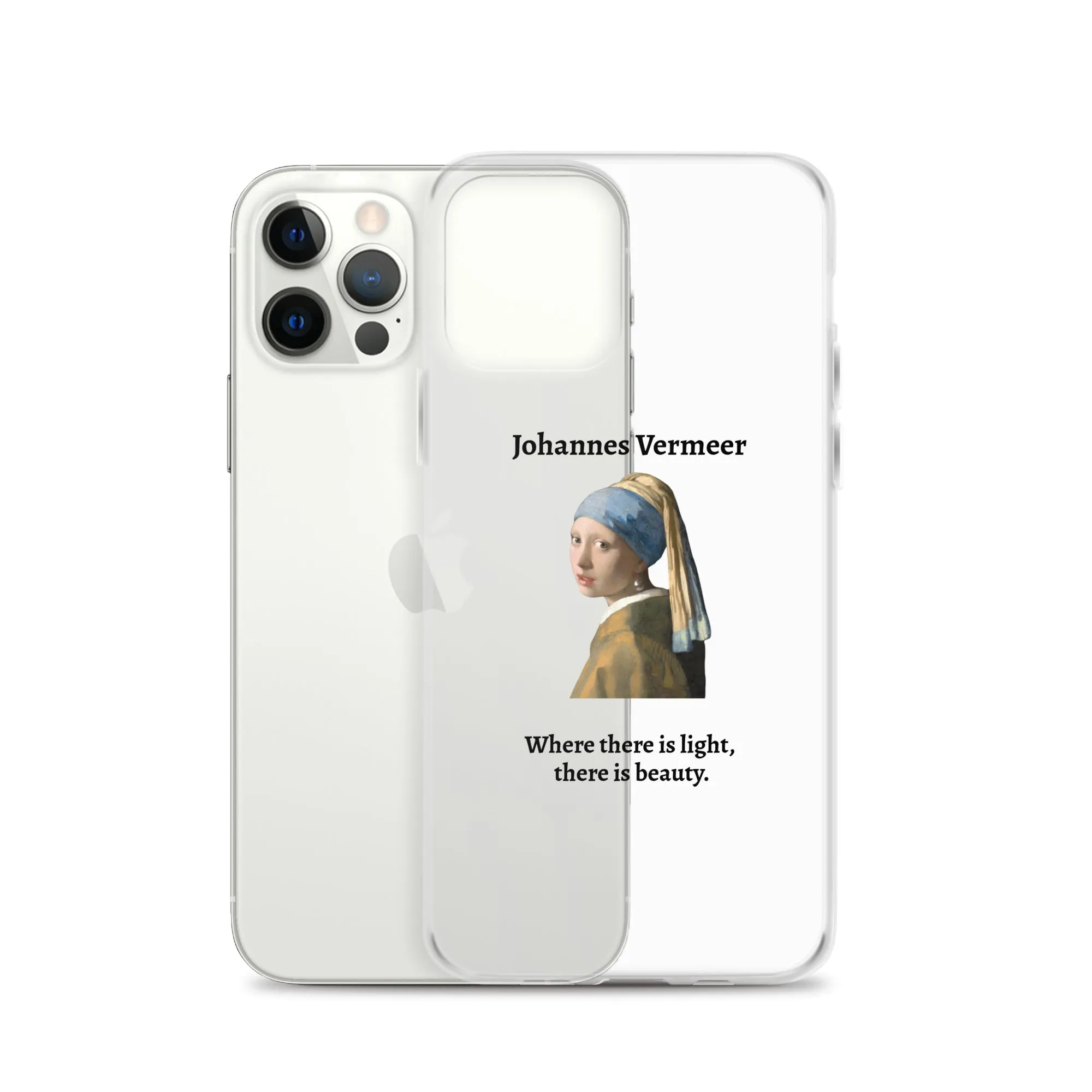 Johannes Vermeer Girl With a Pearl Earring Clear iPhone® Case
