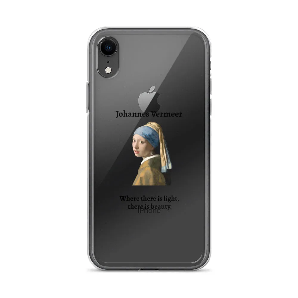 Johannes Vermeer Girl With a Pearl Earring Clear iPhone® Case