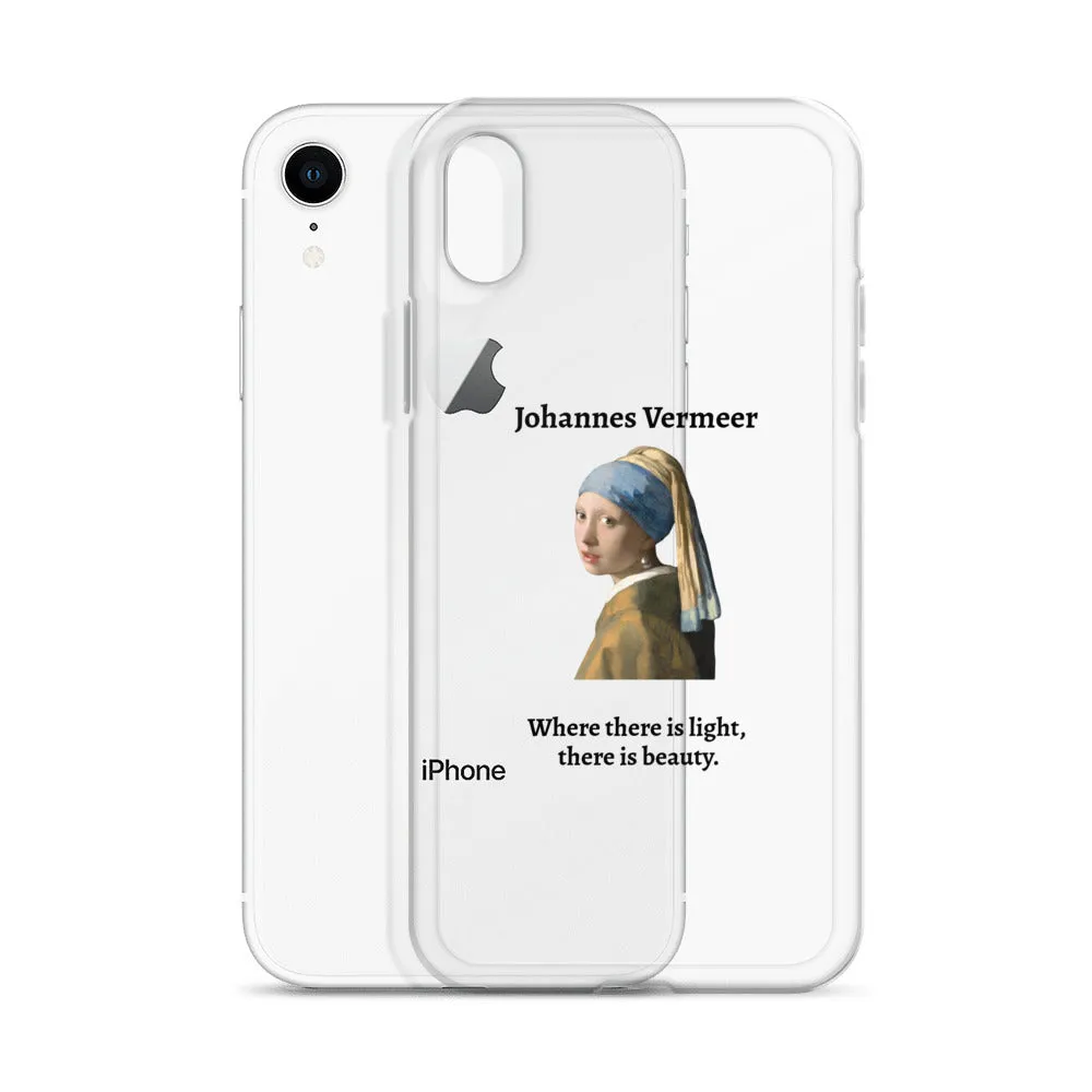 Johannes Vermeer Girl With a Pearl Earring Clear iPhone® Case