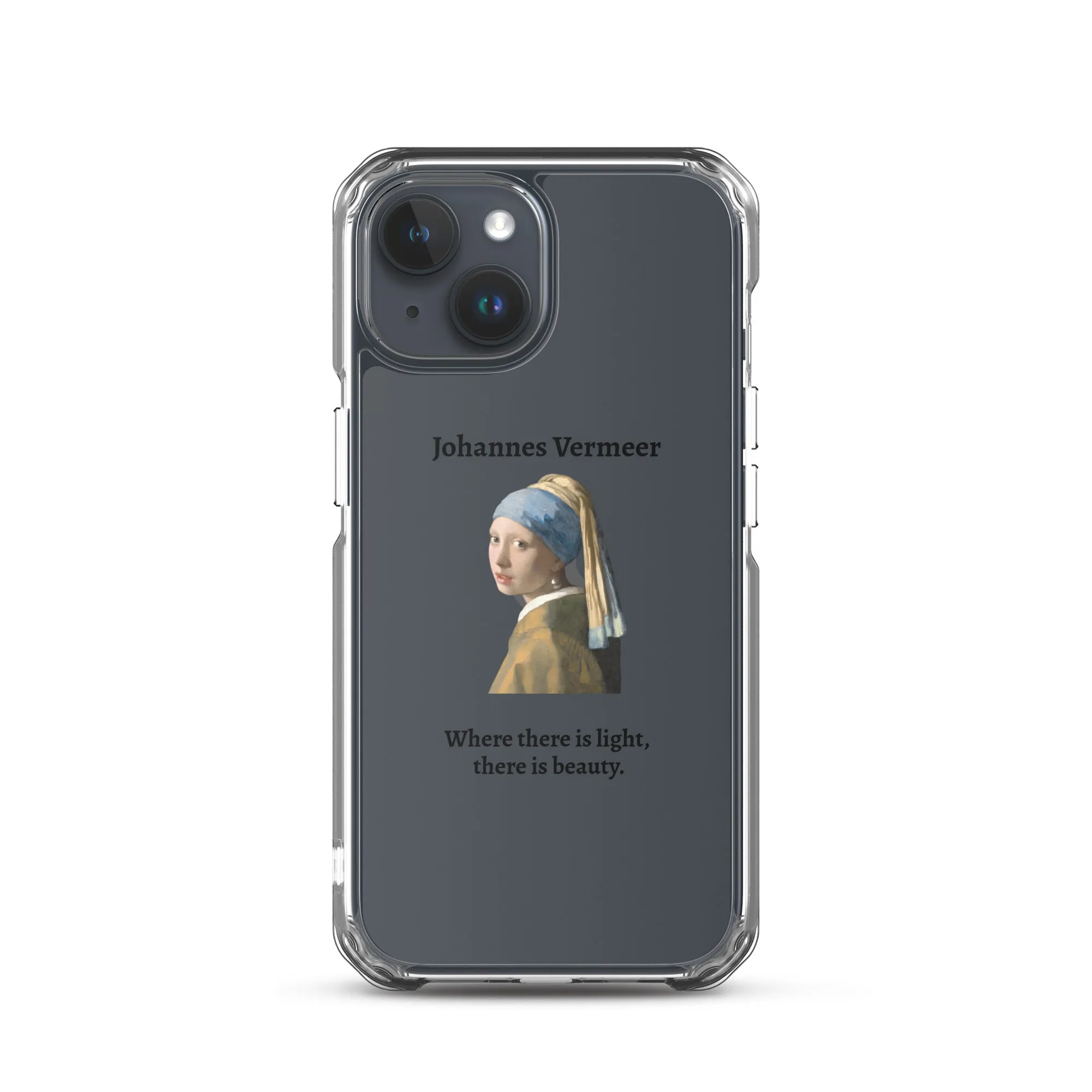 Johannes Vermeer Girl With a Pearl Earring Clear iPhone® Case
