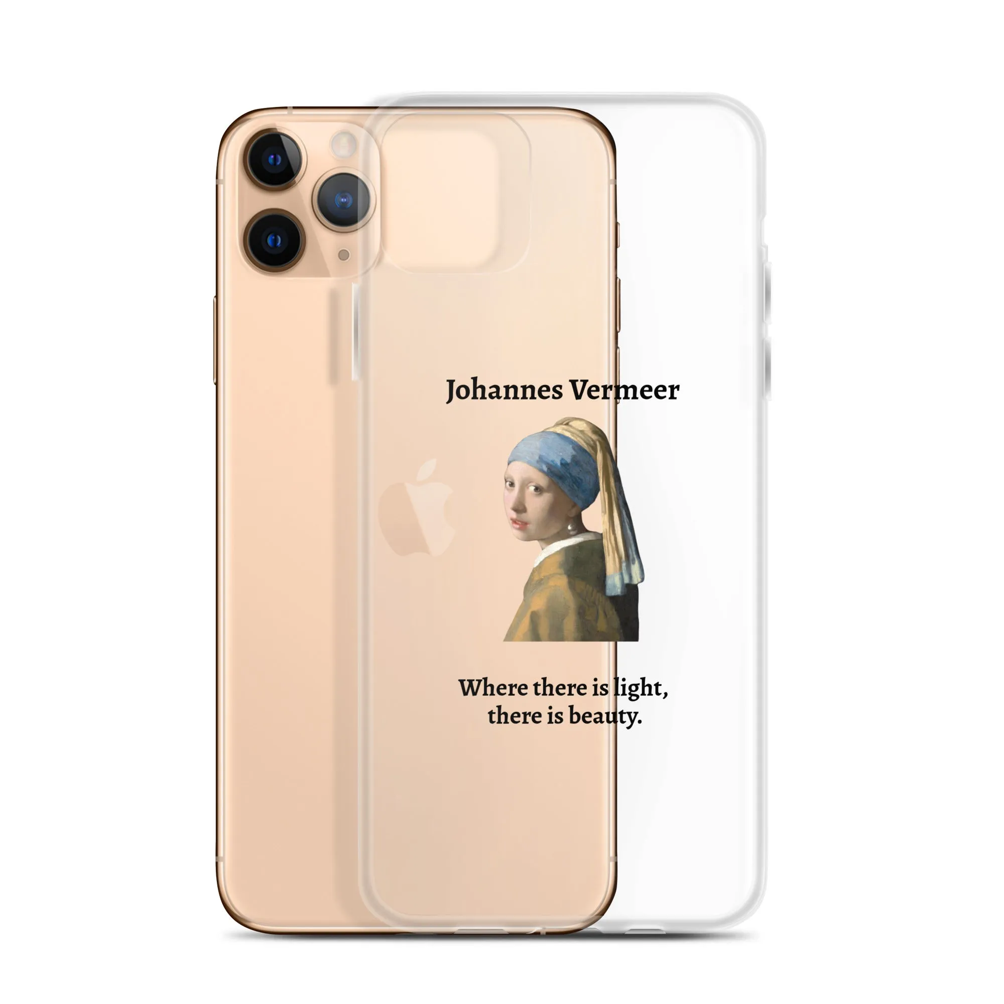 Johannes Vermeer Girl With a Pearl Earring Clear iPhone® Case