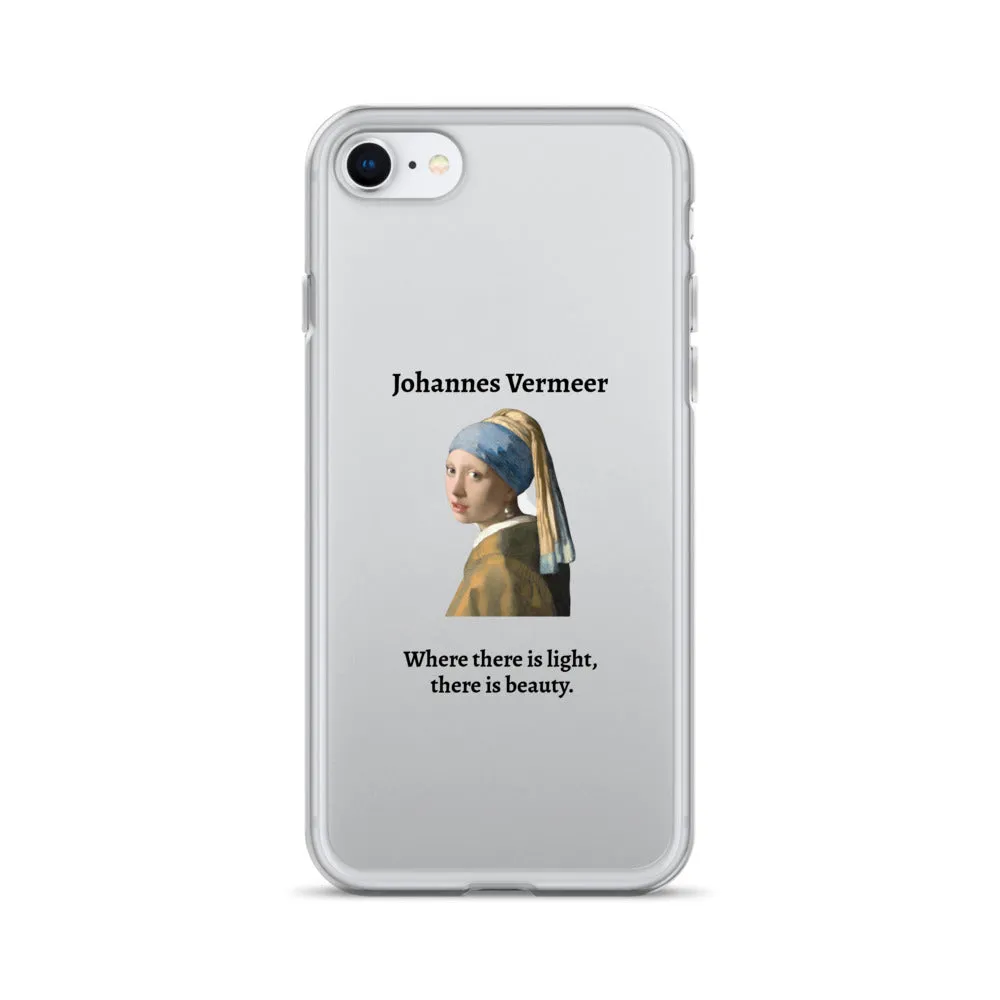 Johannes Vermeer Girl With a Pearl Earring Clear iPhone® Case