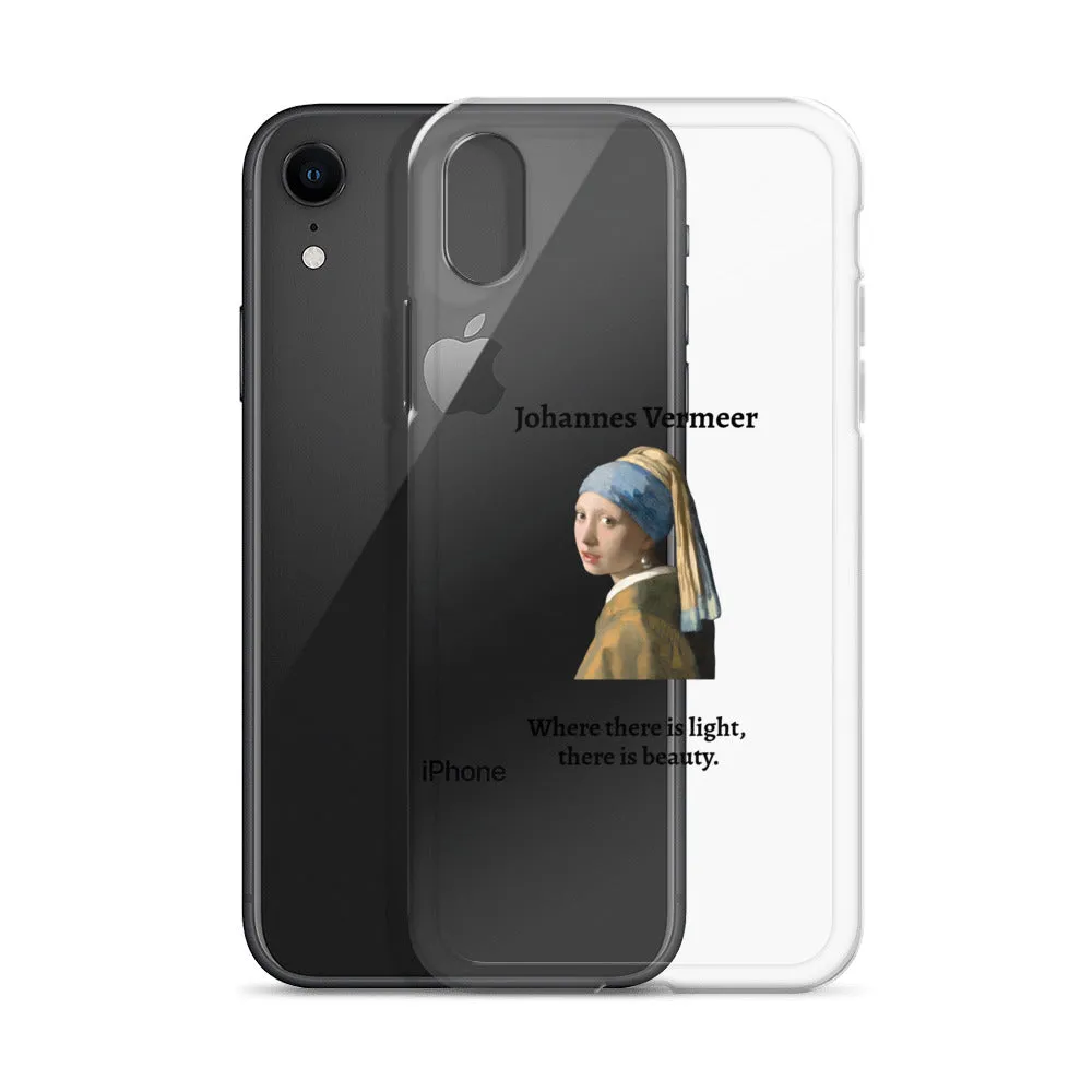 Johannes Vermeer Girl With a Pearl Earring Clear iPhone® Case
