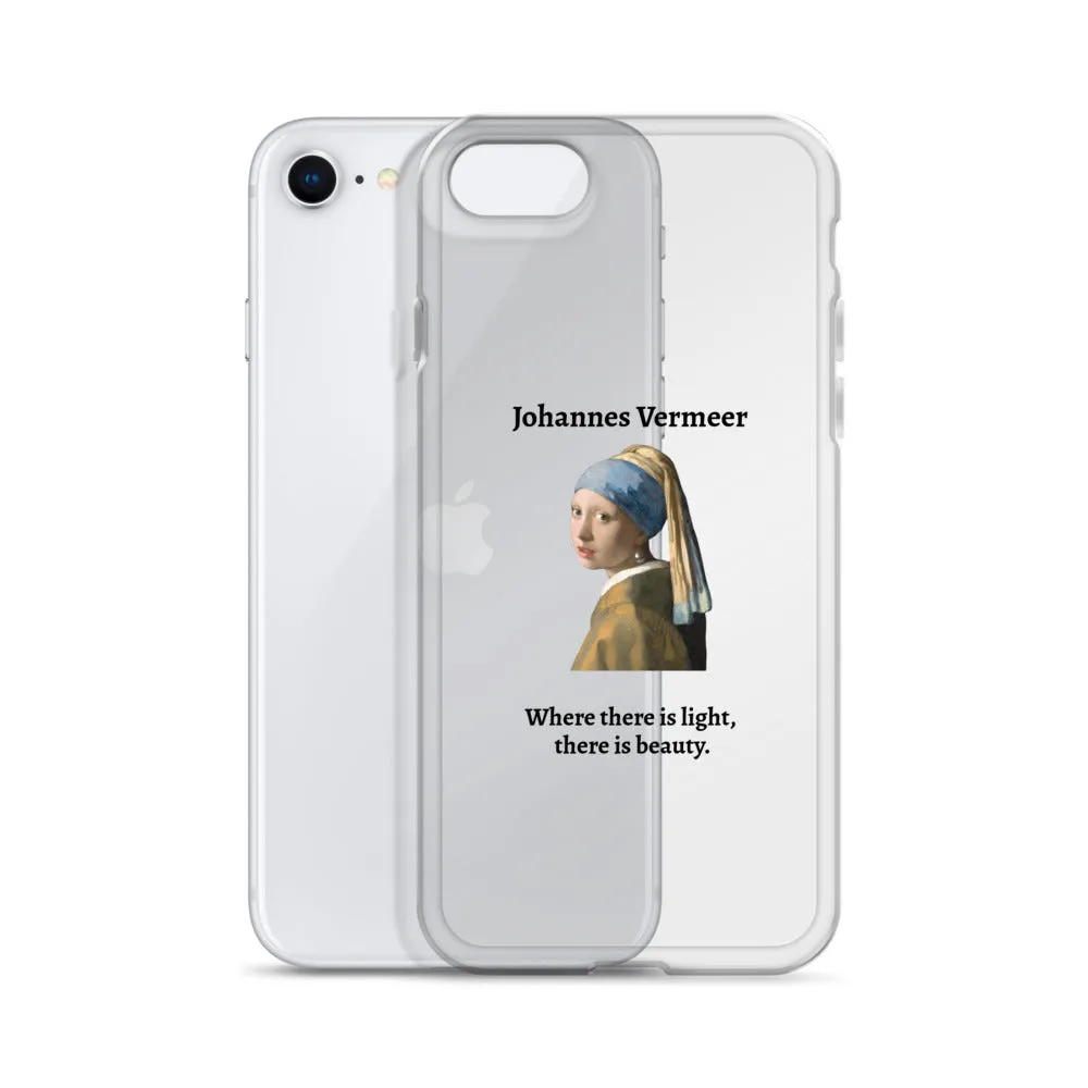 Johannes Vermeer Girl With a Pearl Earring Clear iPhone® Case