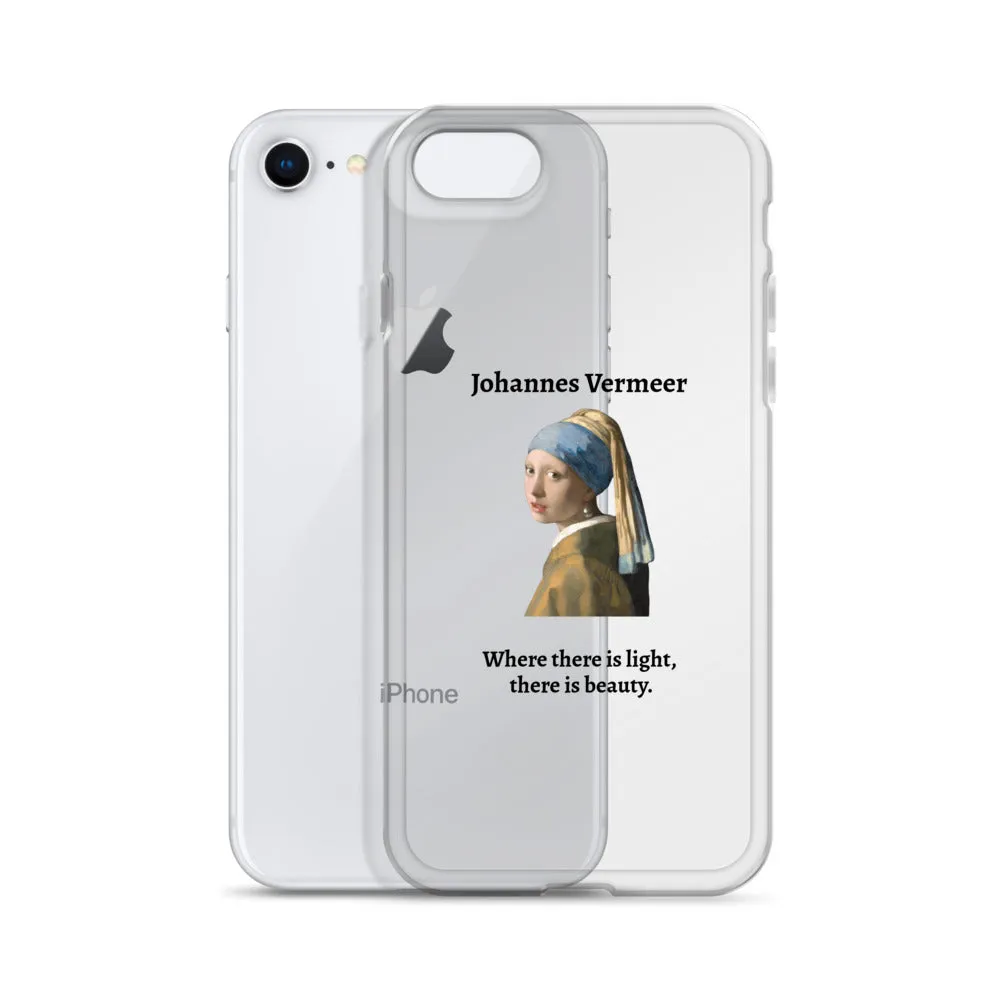 Johannes Vermeer Girl With a Pearl Earring Clear iPhone® Case