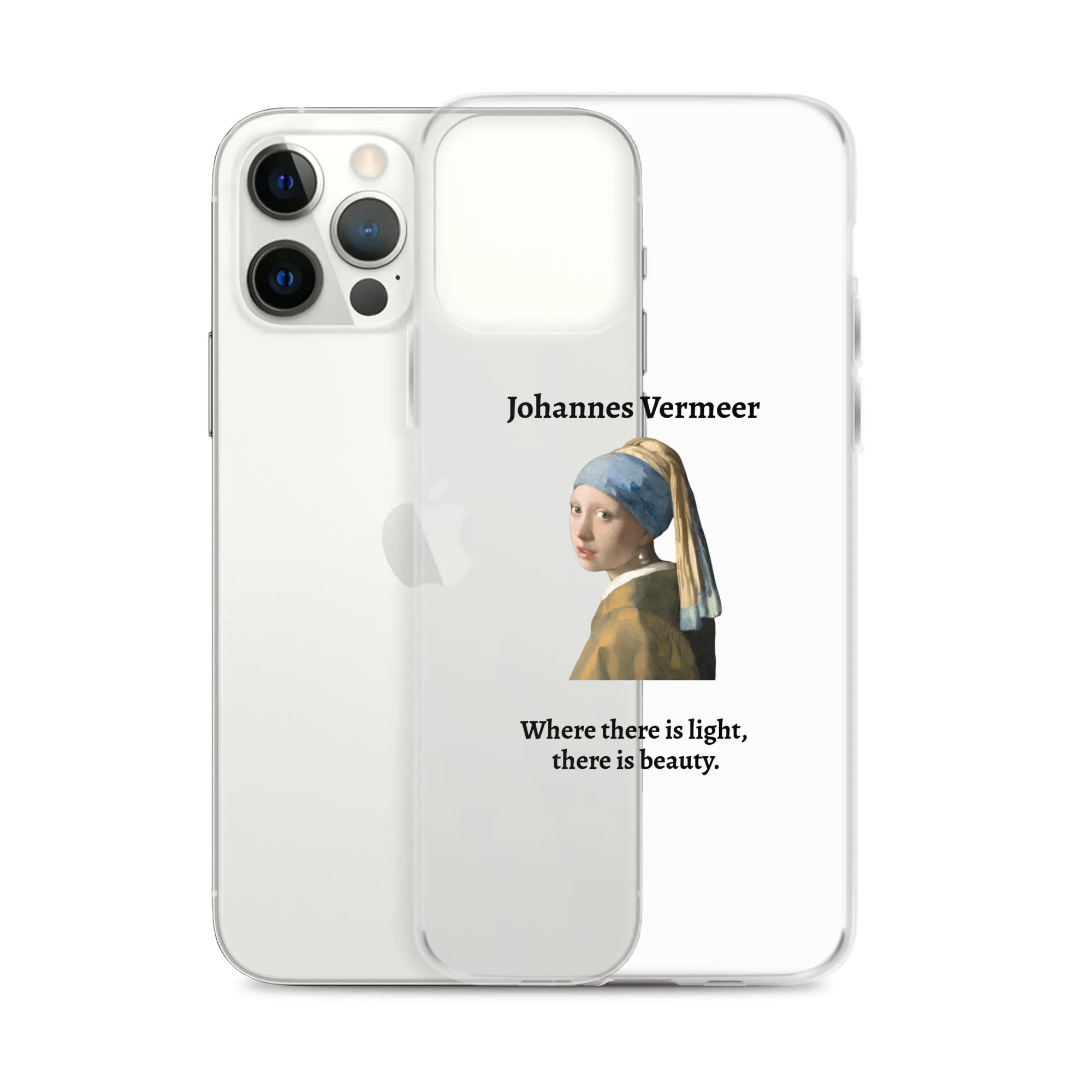 Johannes Vermeer Girl With a Pearl Earring Clear iPhone® Case