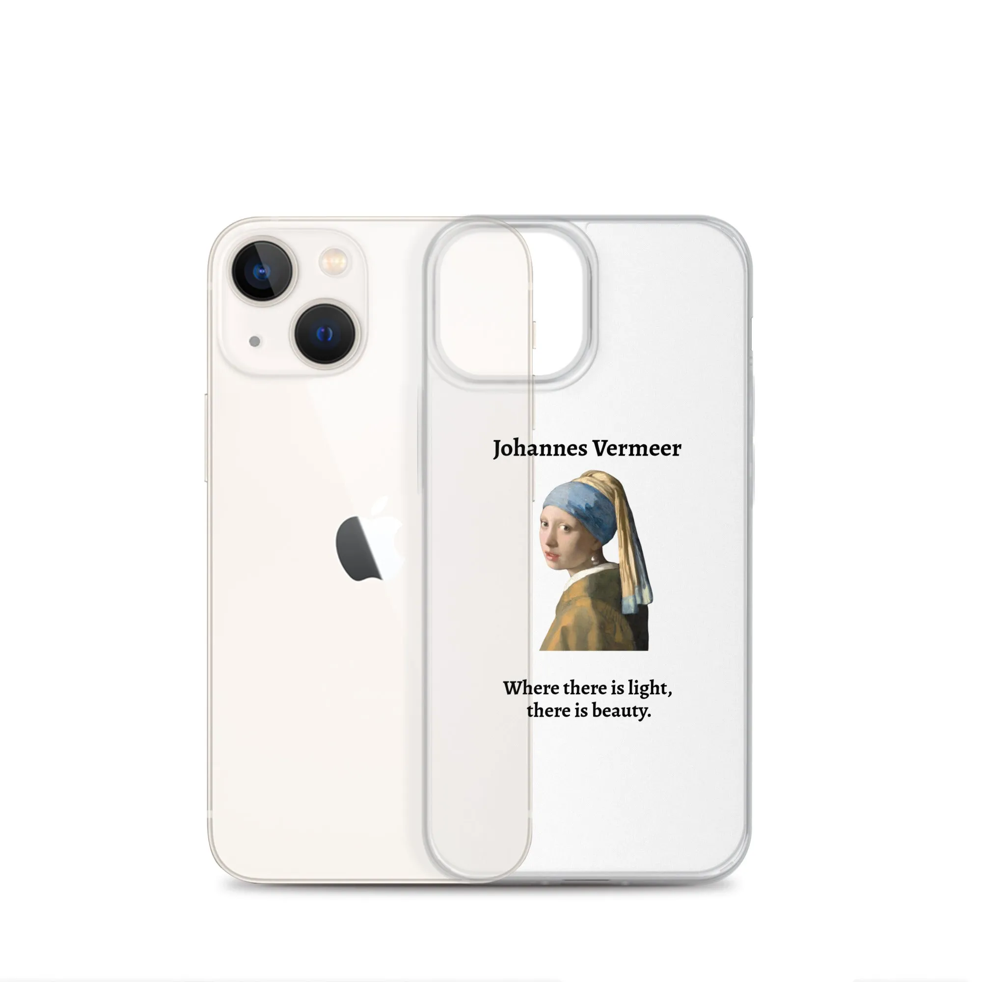 Johannes Vermeer Girl With a Pearl Earring Clear iPhone® Case