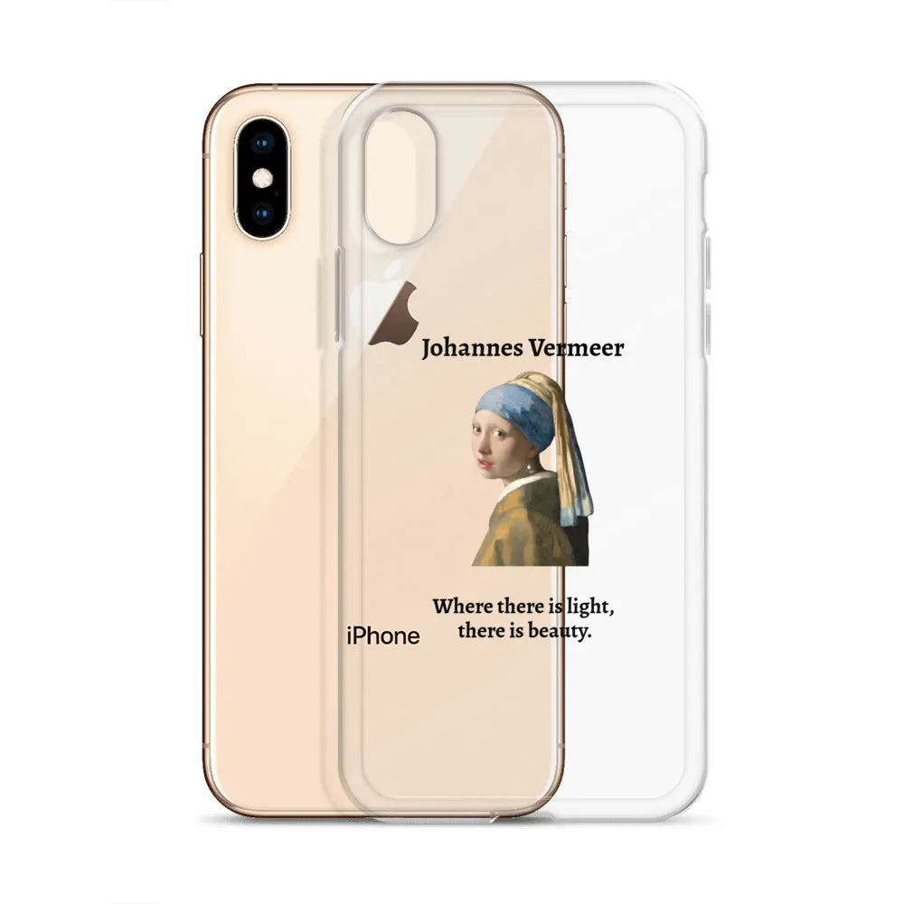 Johannes Vermeer Girl With a Pearl Earring Clear iPhone® Case