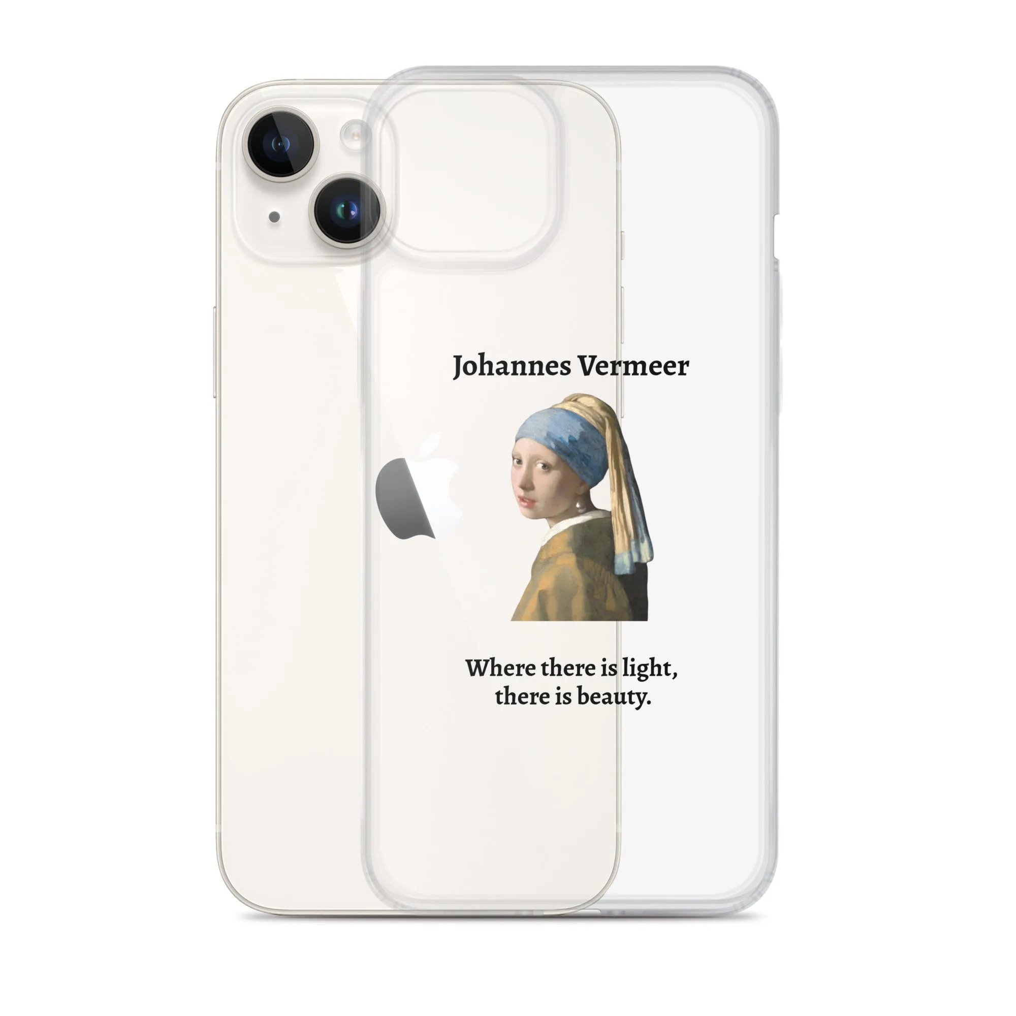 Johannes Vermeer Girl With a Pearl Earring Clear iPhone® Case