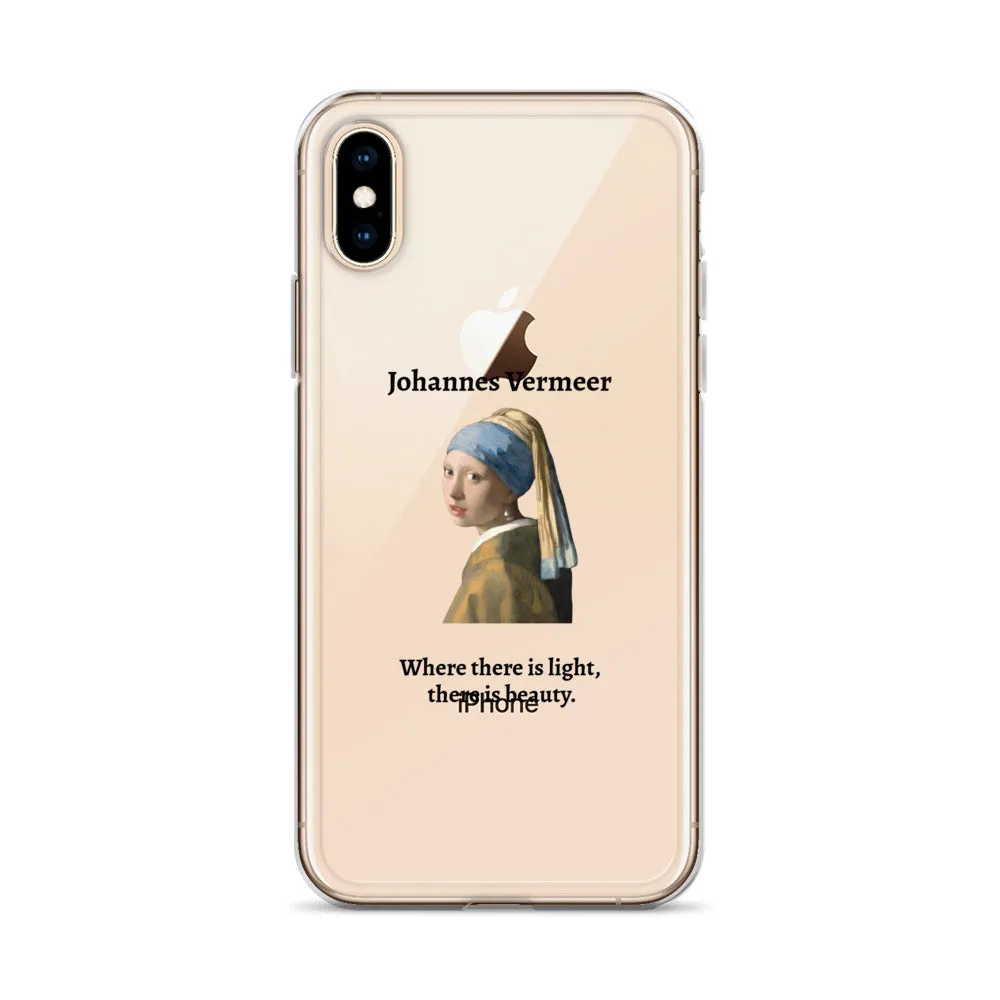 Johannes Vermeer Girl With a Pearl Earring Clear iPhone® Case
