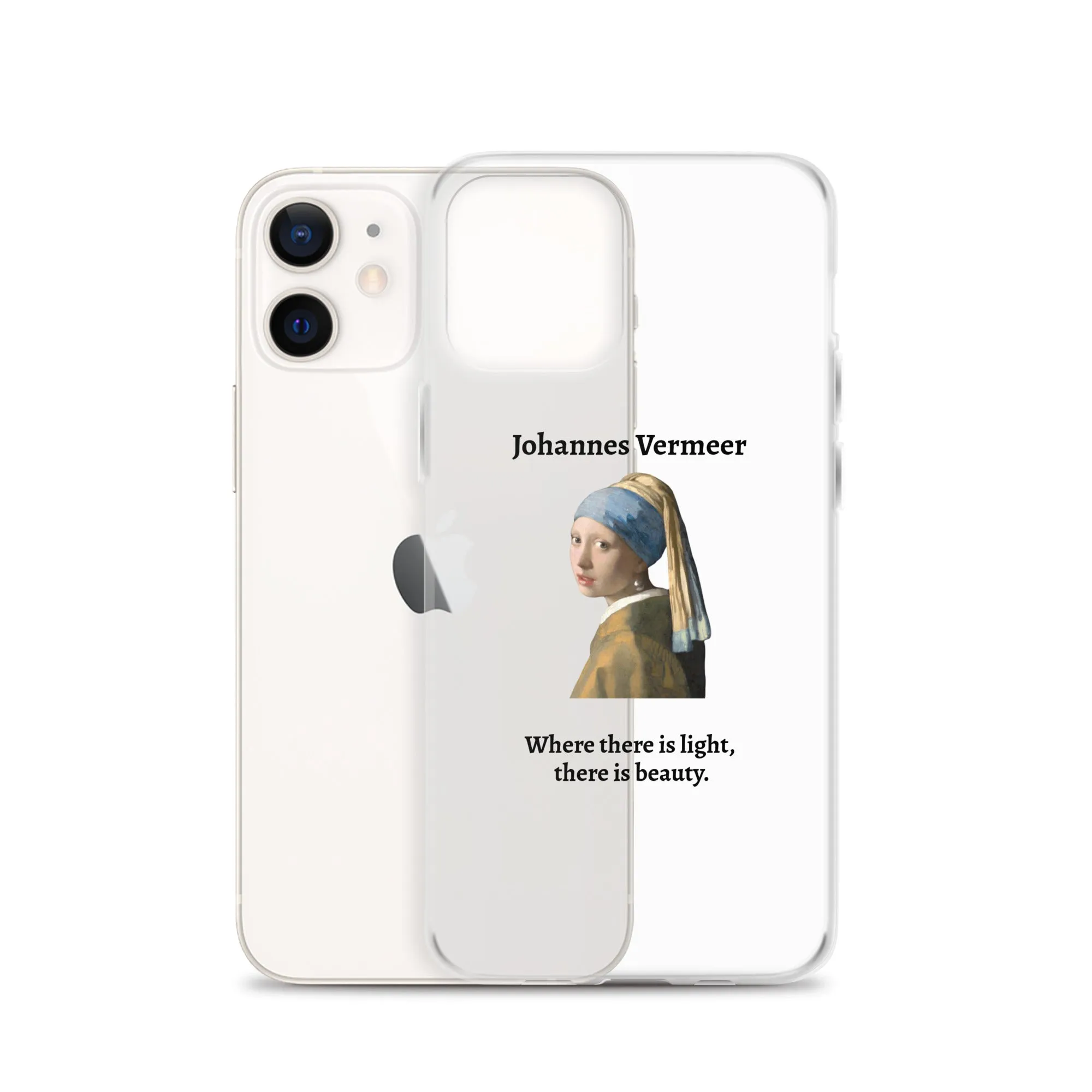 Johannes Vermeer Girl With a Pearl Earring Clear iPhone® Case