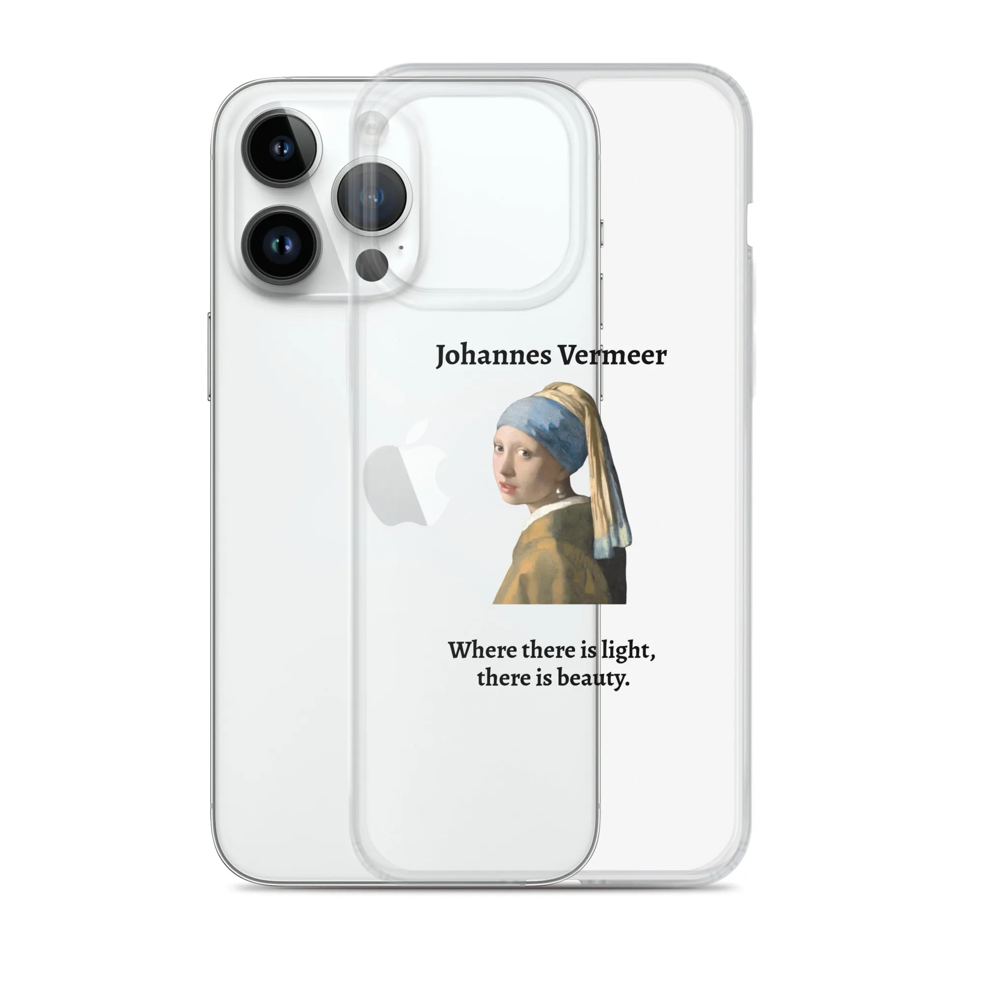 Johannes Vermeer Girl With a Pearl Earring Clear iPhone® Case