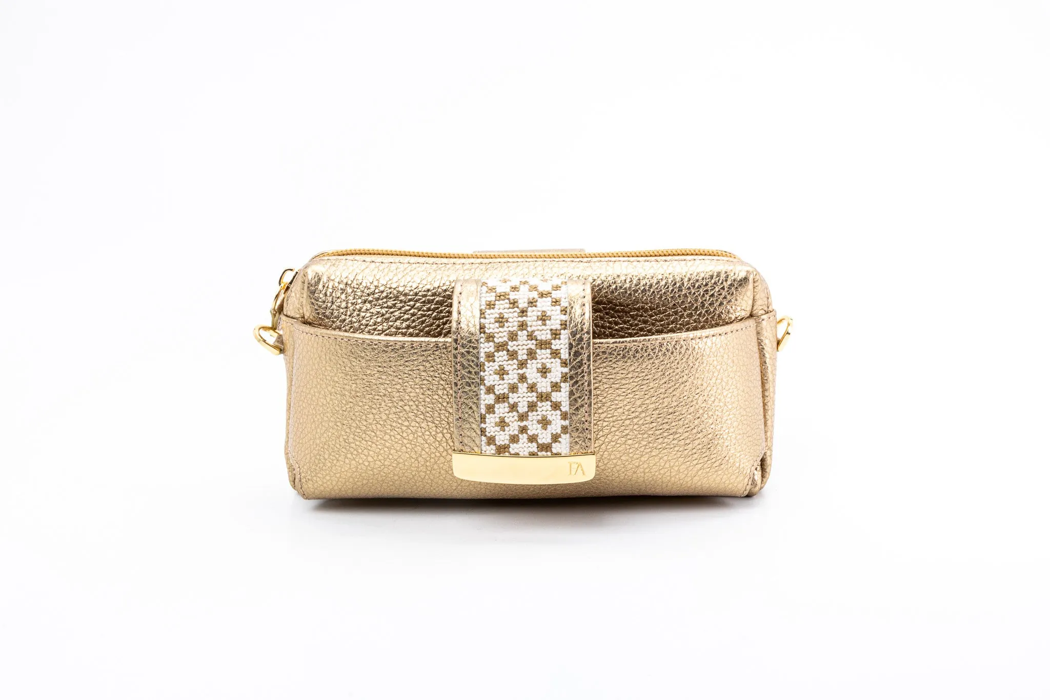 JRD Collaboration Champagne Gold Gigi Pouchette