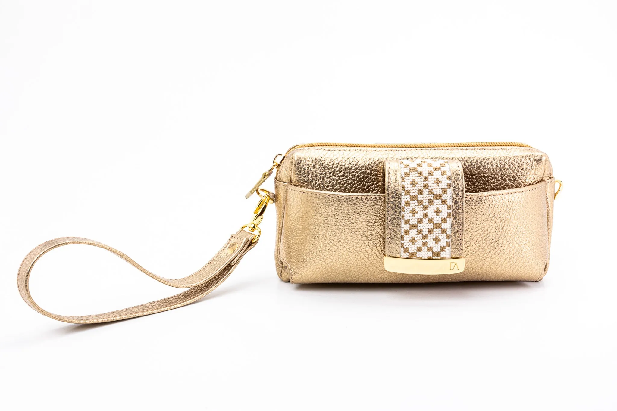 JRD Collaboration Champagne Gold Gigi Pouchette