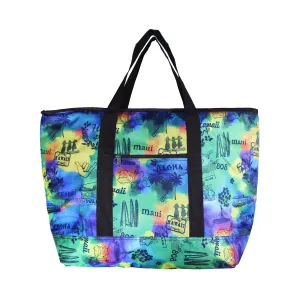 Jumbo Shopping Cooler Bag - POST CARD - MULTI