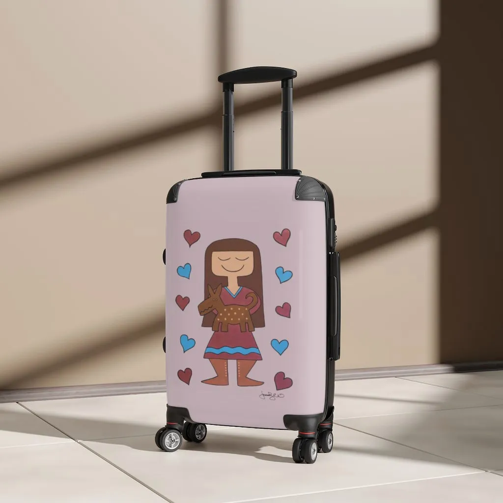 Just Me and My Dog Suitcase