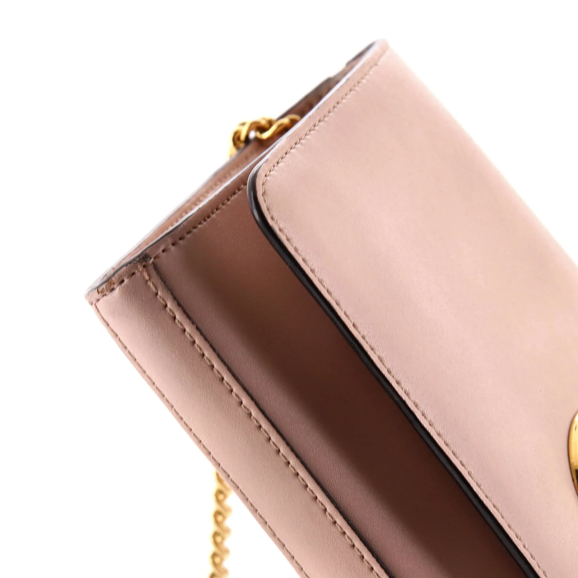 Kan I F Wallet on Chain Leather