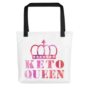 Keto queen Ketogenic Diet  Shopping Grocery Tote bag