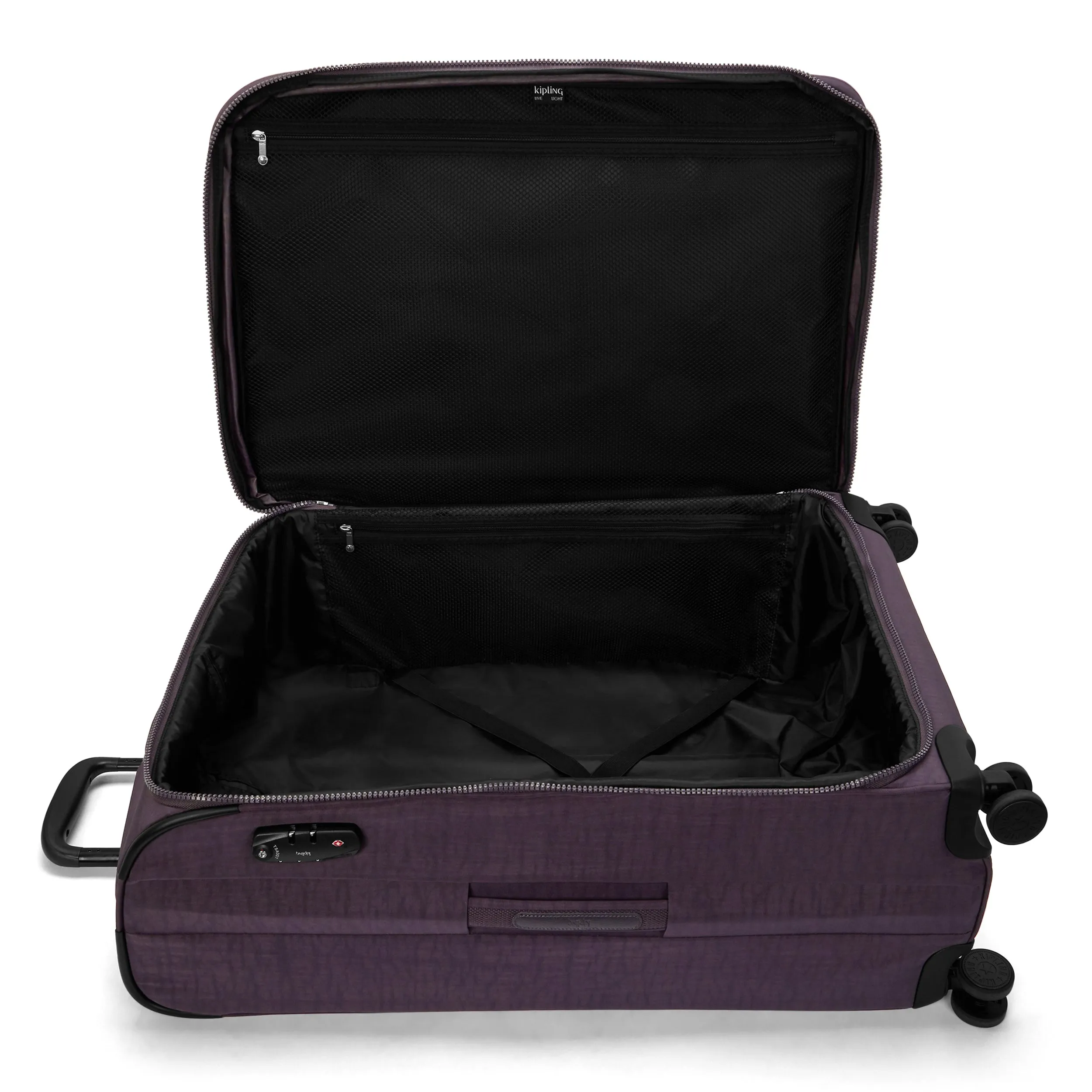 Kipling New Youri Spin L Ultimate Plum Large Expandable Spinner I7930-67U