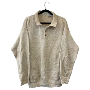 knit cream vintage sweater - 14