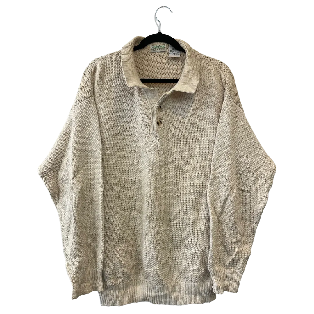 knit cream vintage sweater - 14