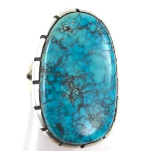 Large Vintage Morenci Ring<br>Size: 10