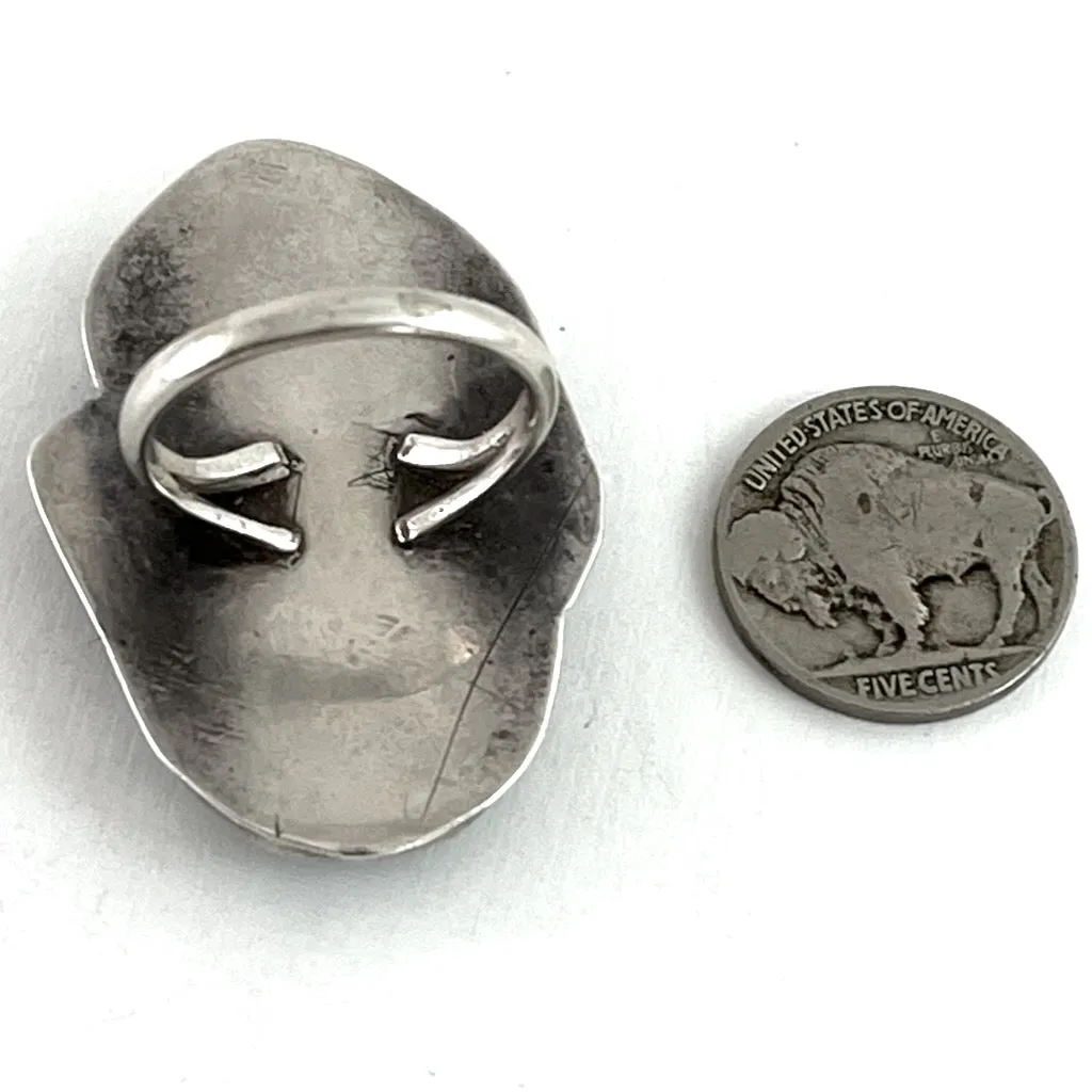 Large Vintage Two Stone Ring<br>Size: 11