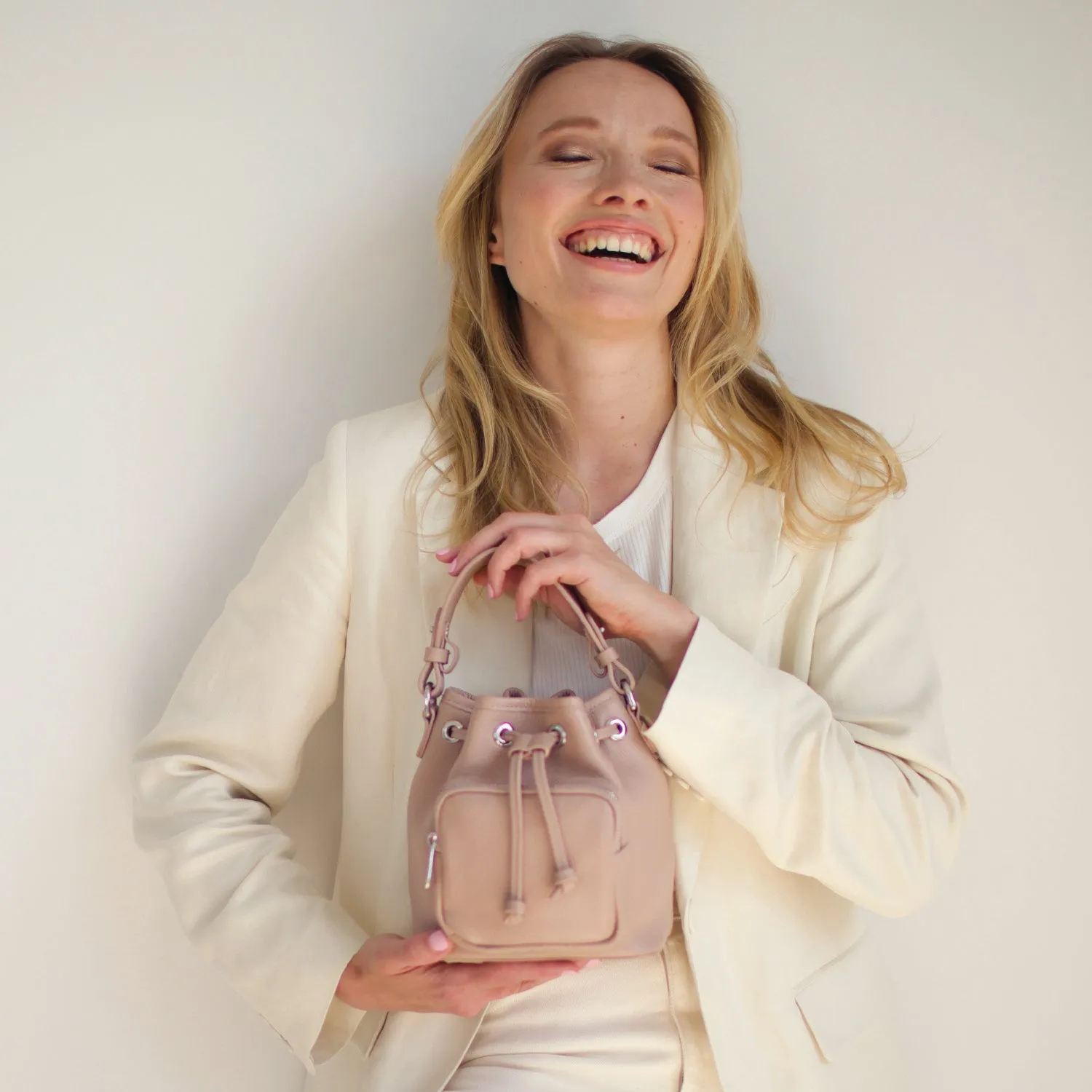 Le Poche Bucket Bag - Rose
