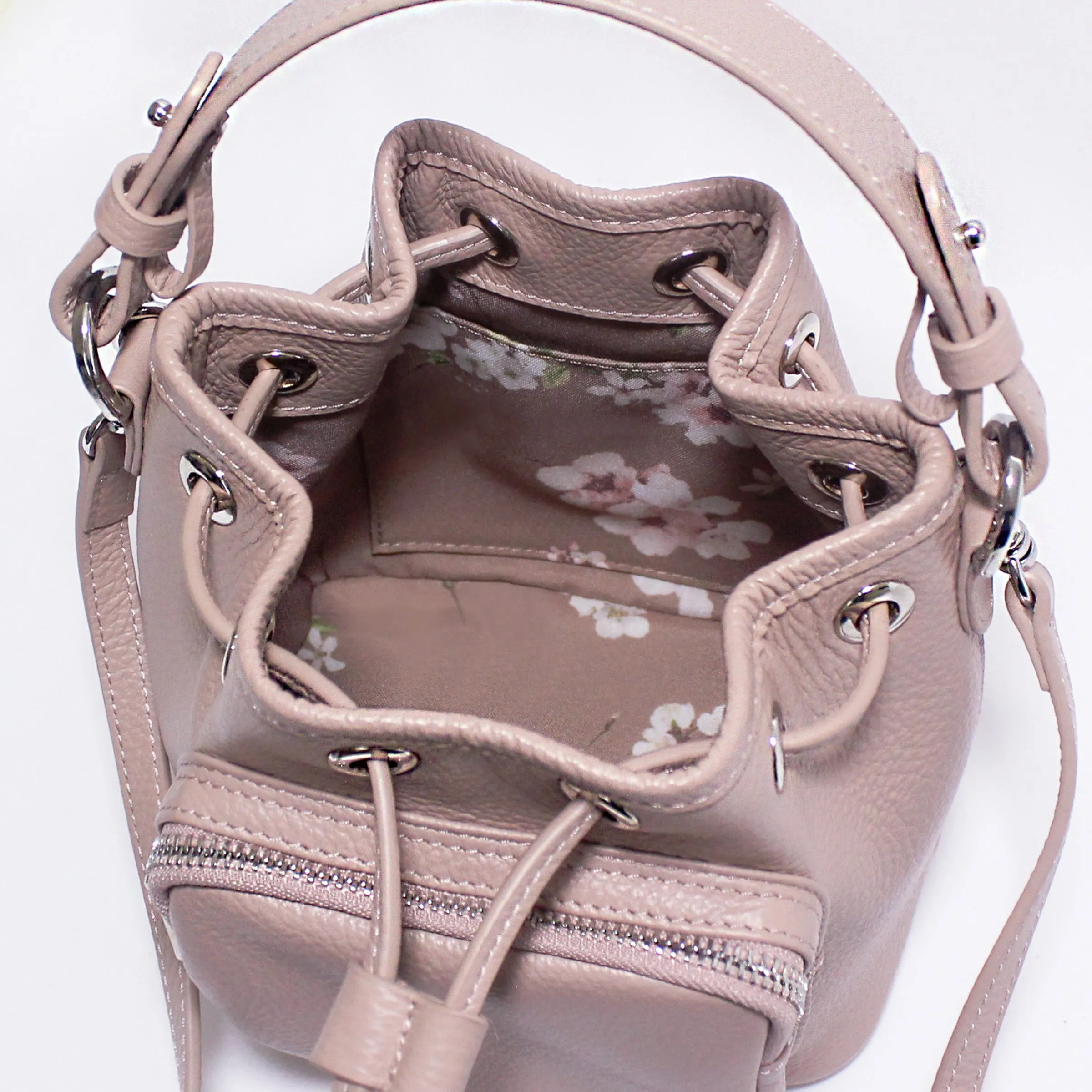 Le Poche Bucket Bag - Rose