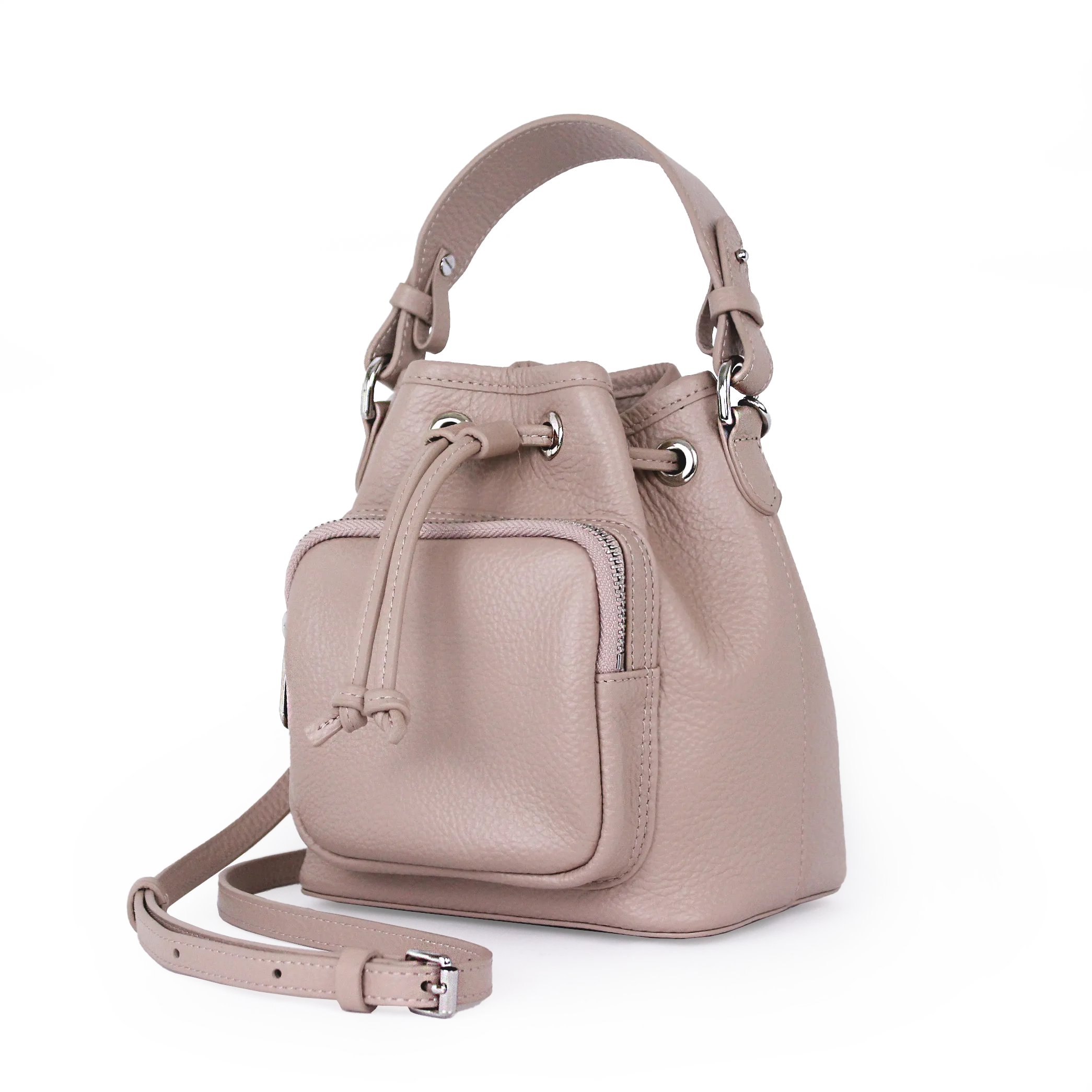 Le Poche Bucket Bag - Rose