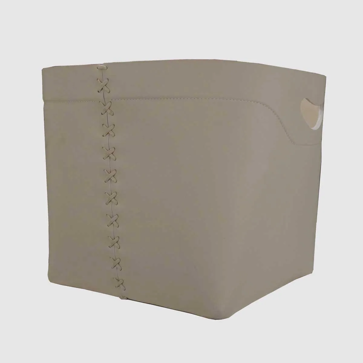 Leather Basket - Multipurpose handmade basket