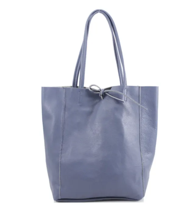 Leather Shopper Bag
