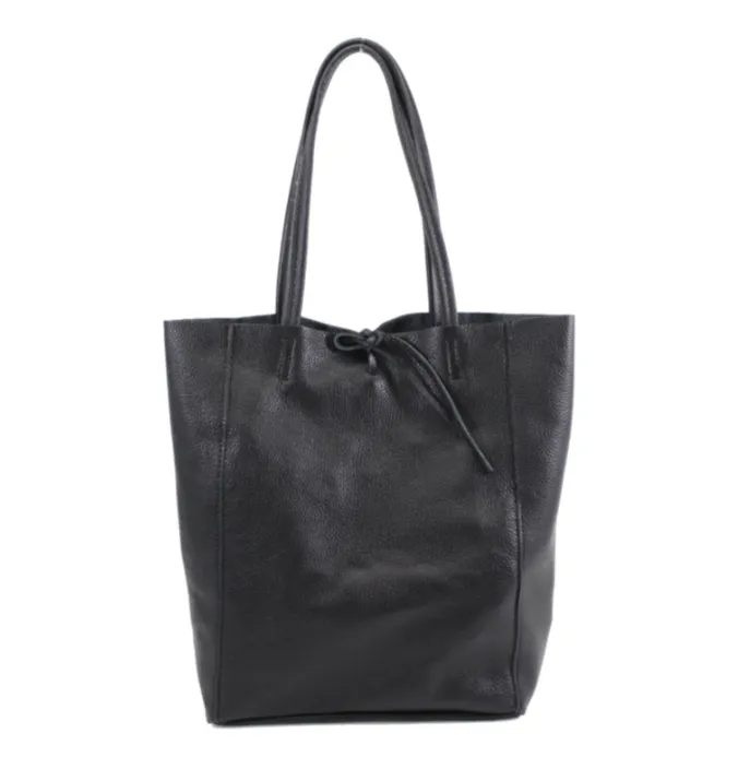 Leather Shopper Bag