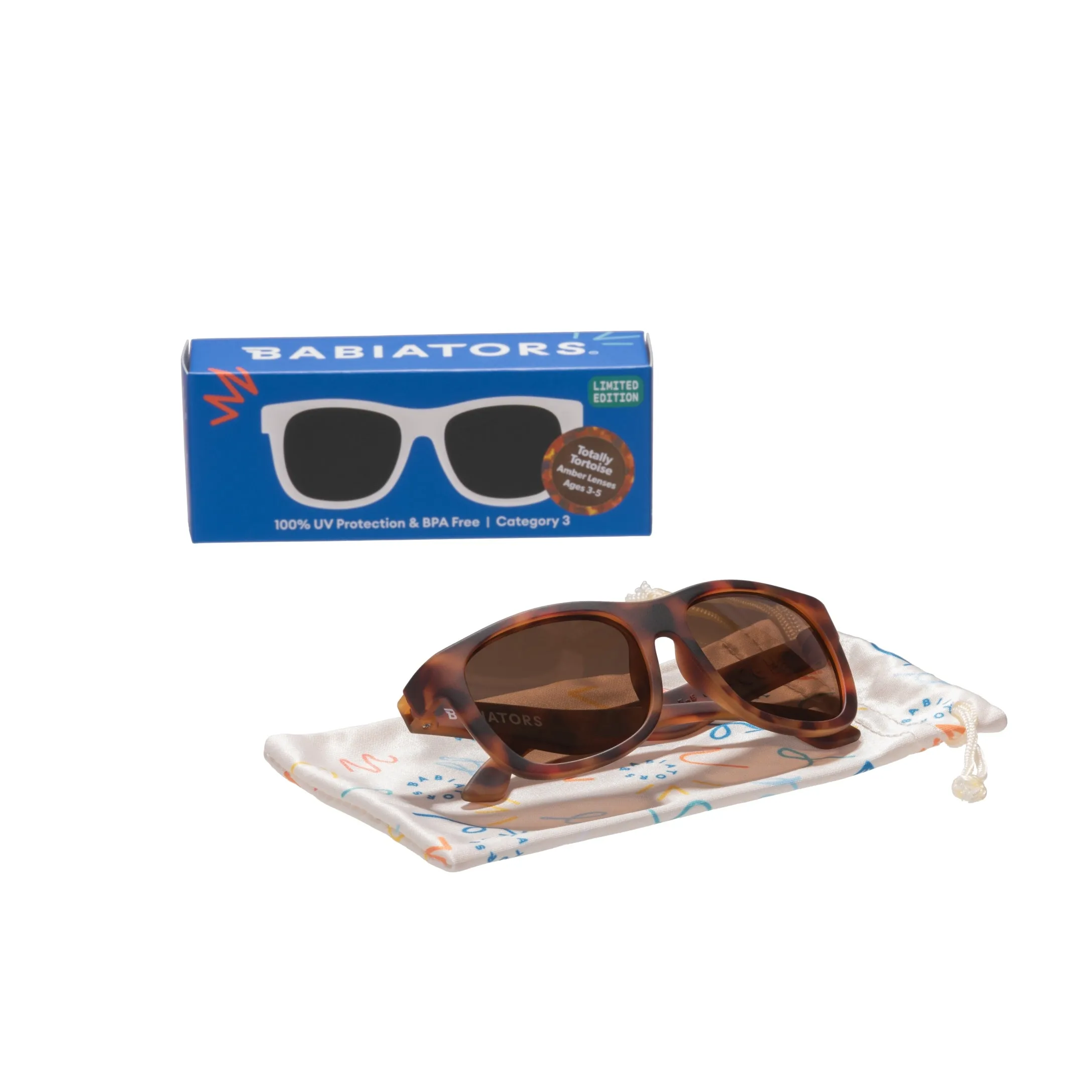 Limited Edition | Non-Polarized Navigator Sunglasses | Totally Tortoise