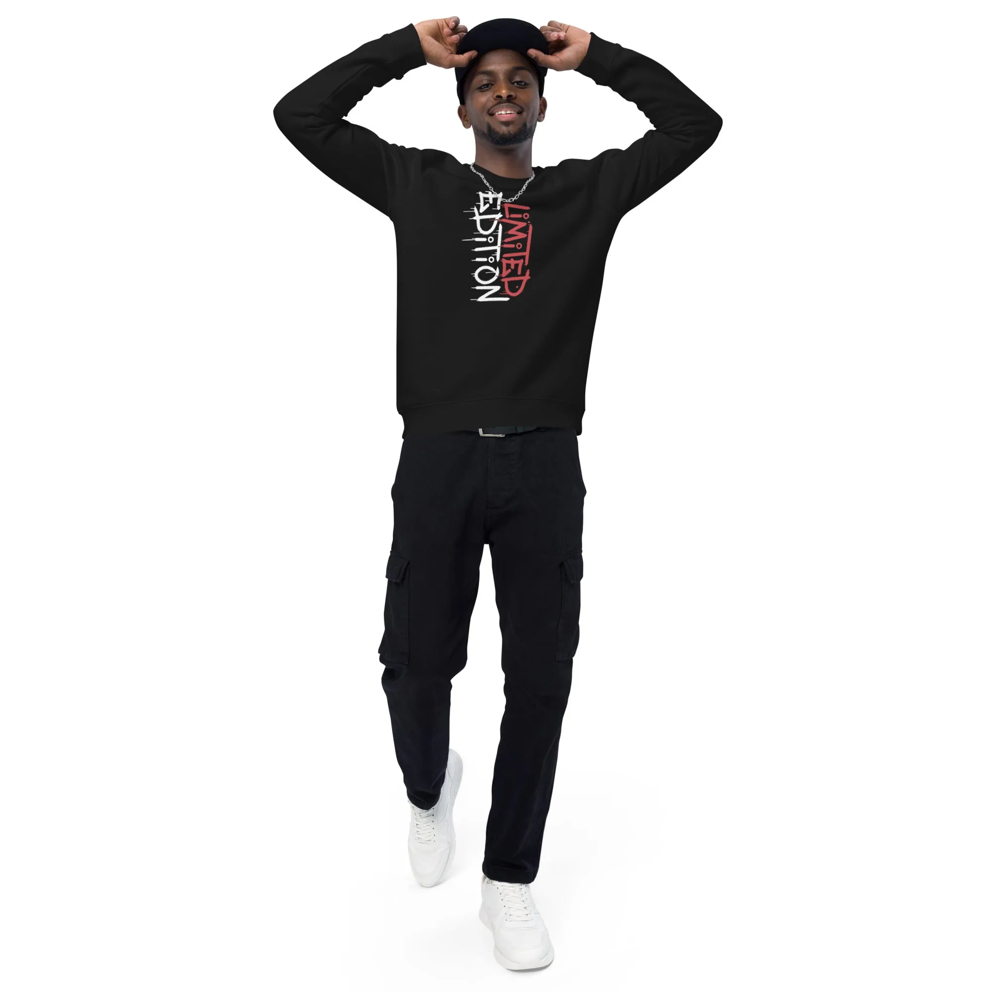 Limited Edition Unisex organic raglan sweatshirt