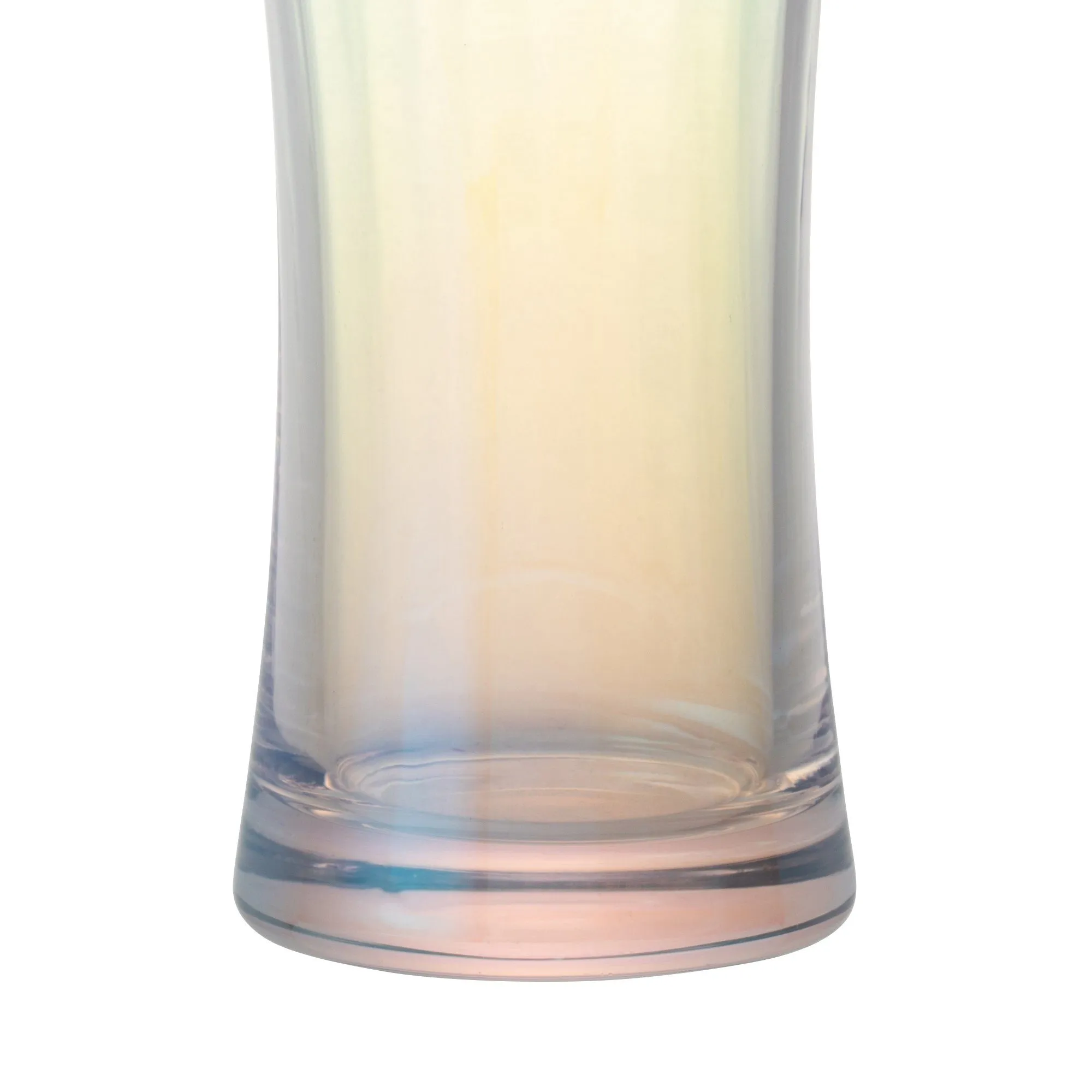 Luster Flower Vase Medium Clear