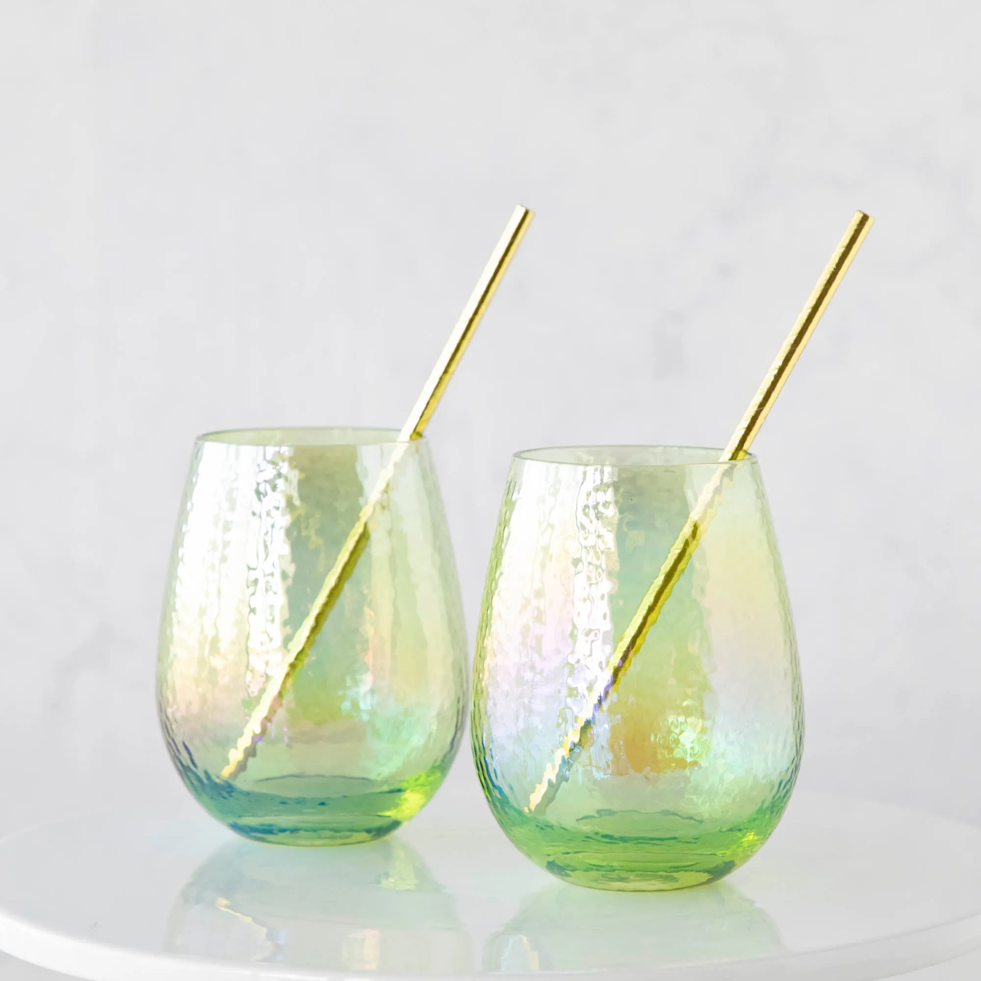 Luster Stemless Glassware