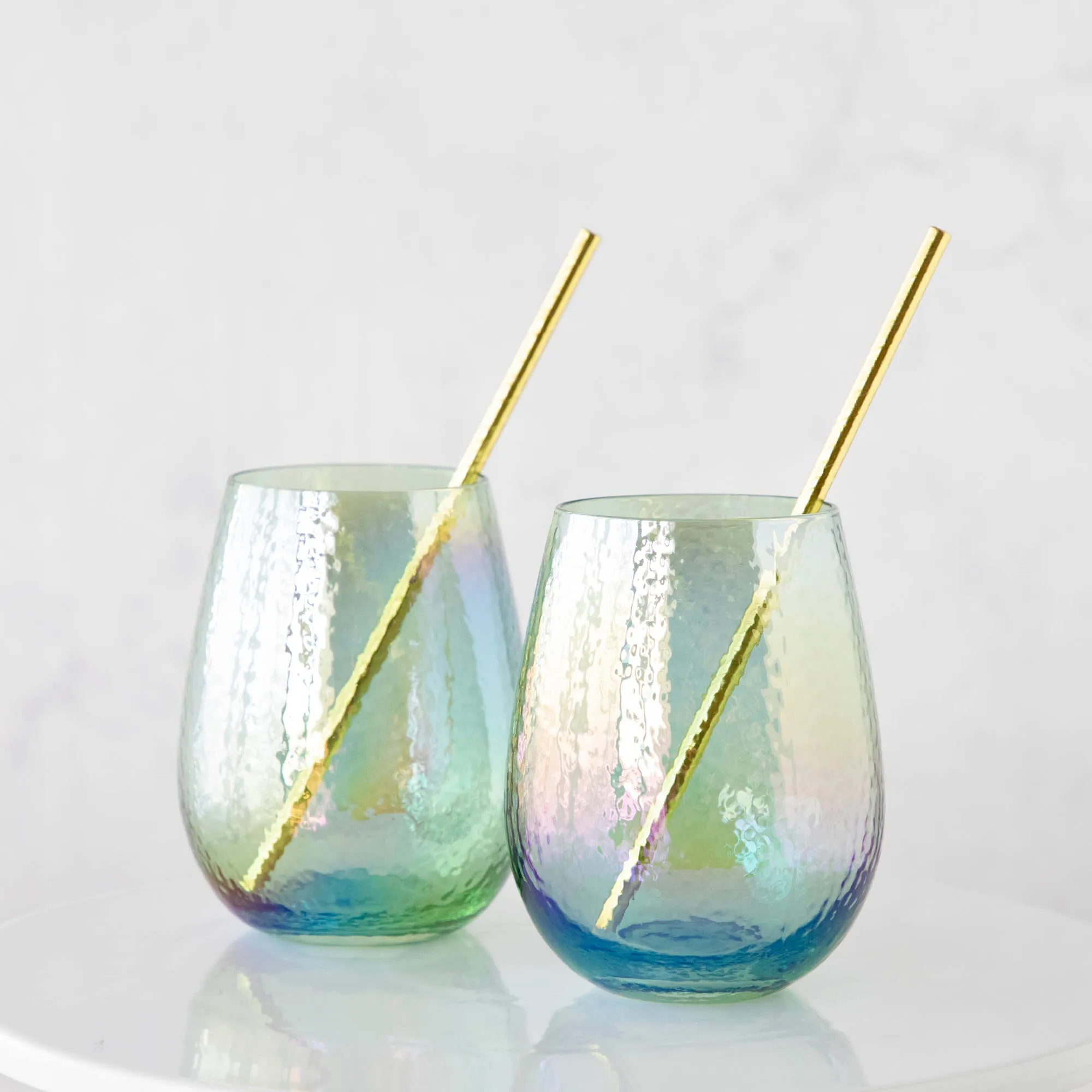 Luster Stemless Glassware
