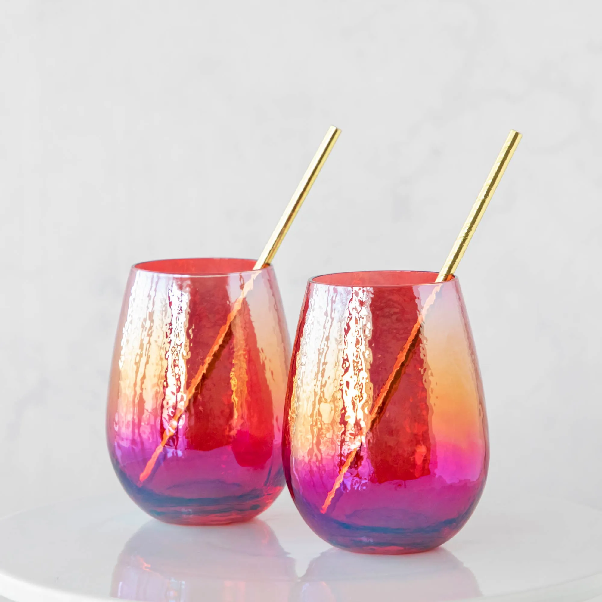 Luster Stemless Glassware