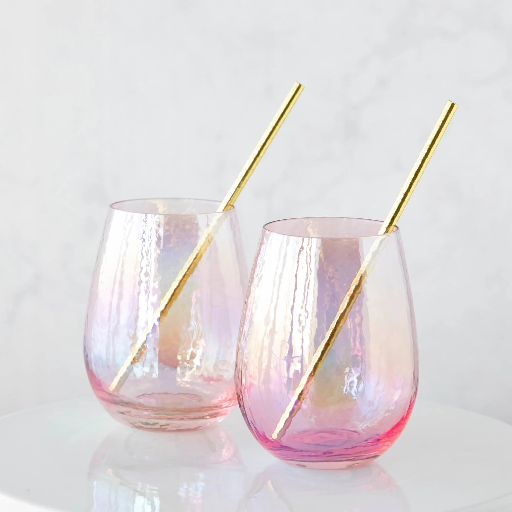 Luster Stemless Glassware