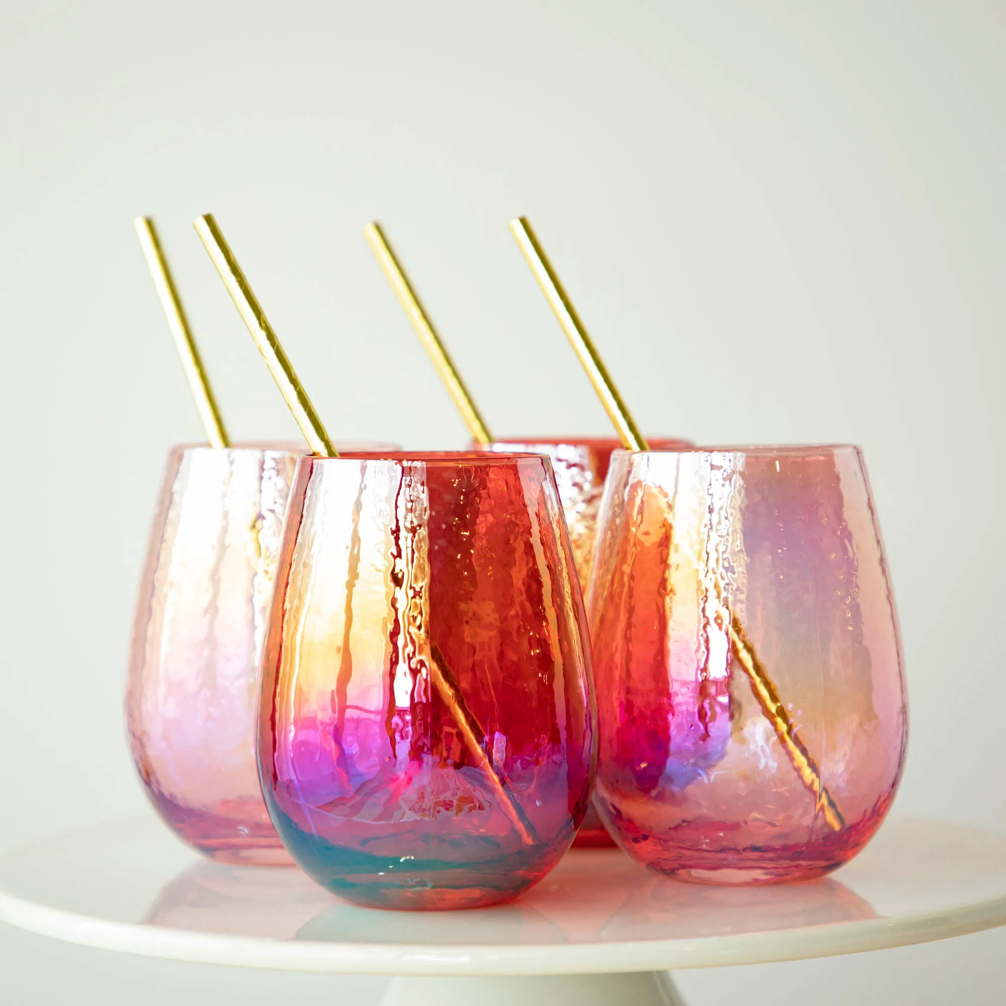 Luster Stemless Glassware