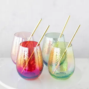 Luster Stemless Glassware
