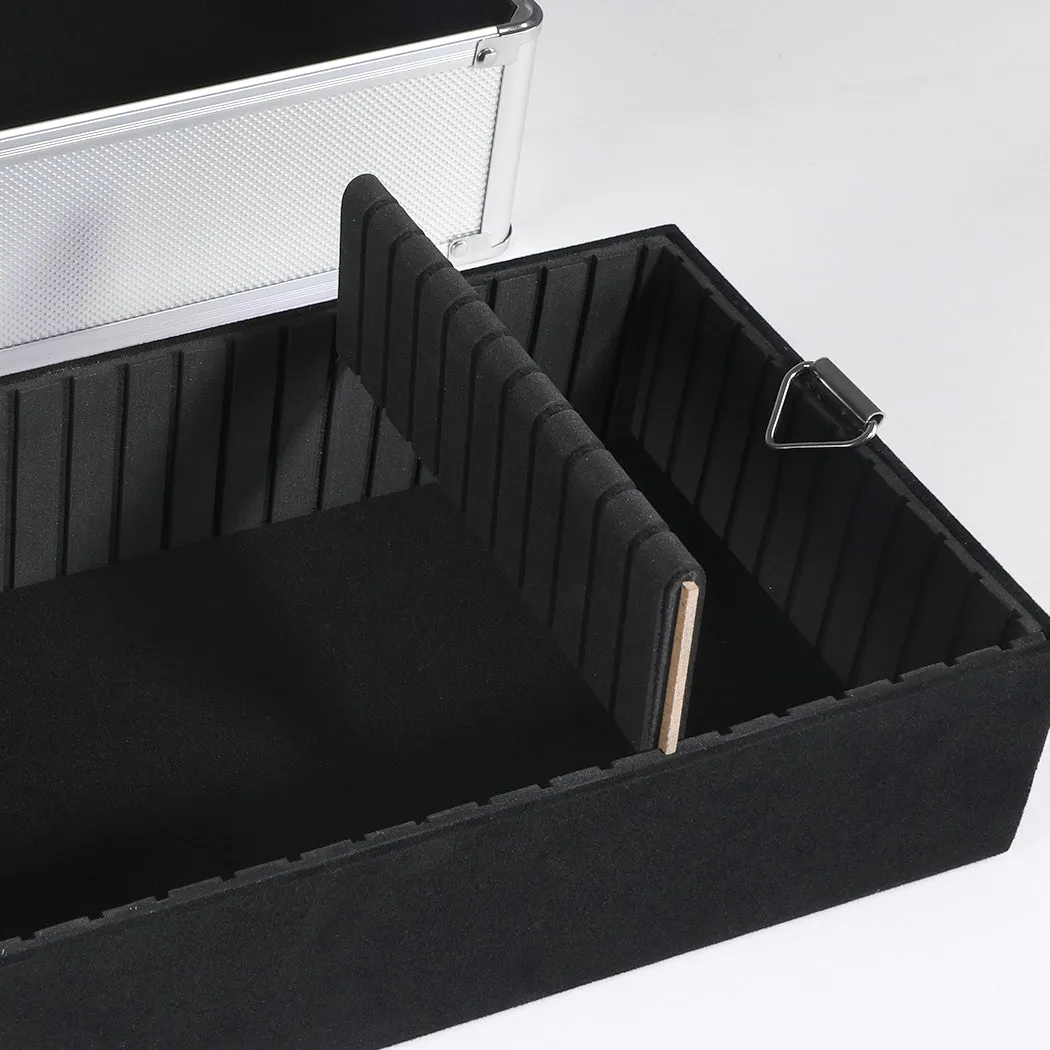 Makeup Case Professional Makeup Organiser 7 In 1 Trolley Silver