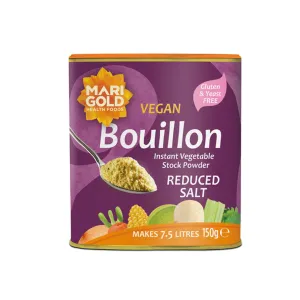 Marigold Low Salt Vegan Bouillon 150g