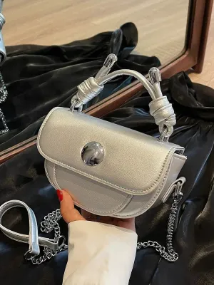 Mini Chain Handle Crossbody Bag