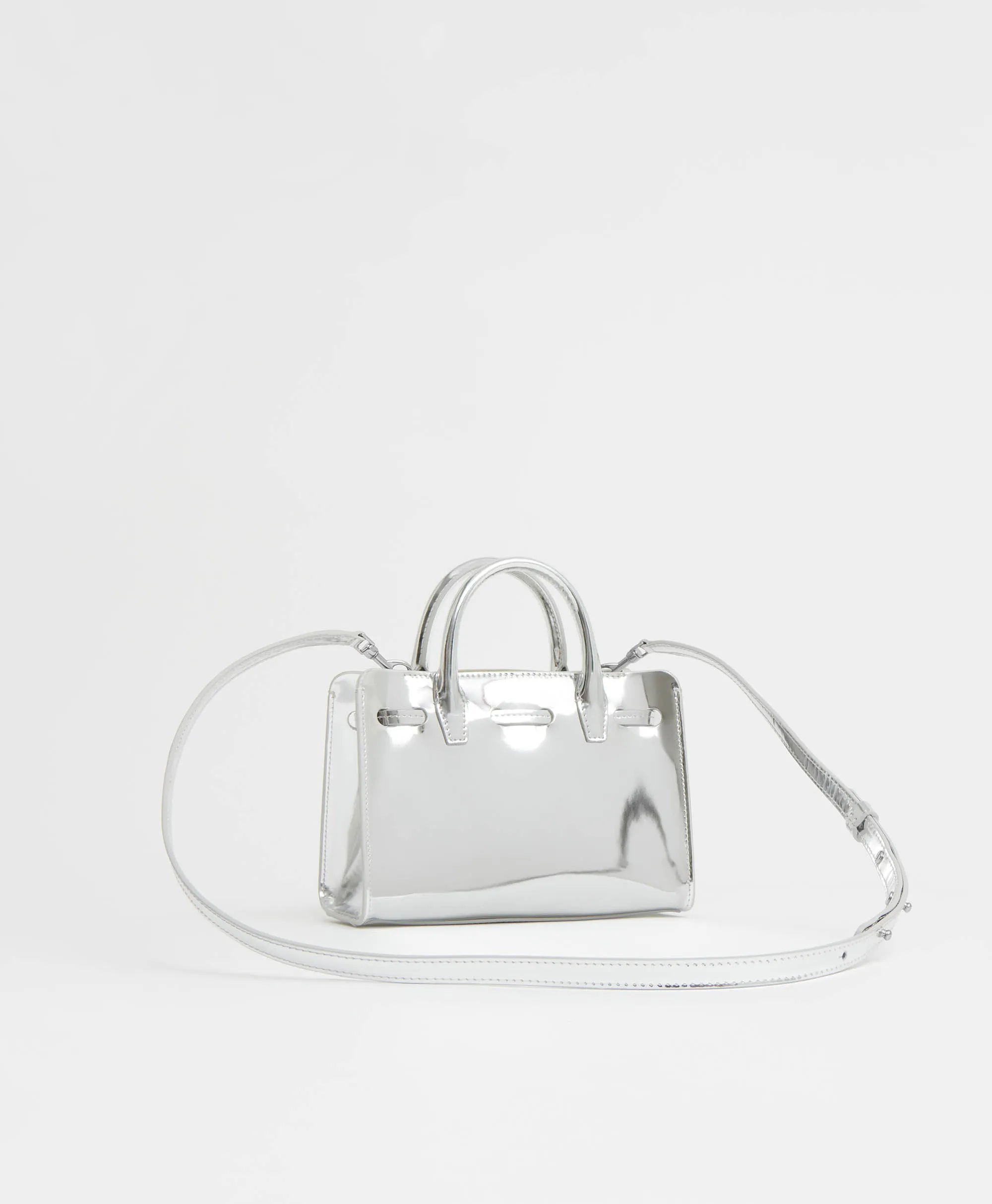 Mini Mini Sun Bag - Silver Mirror