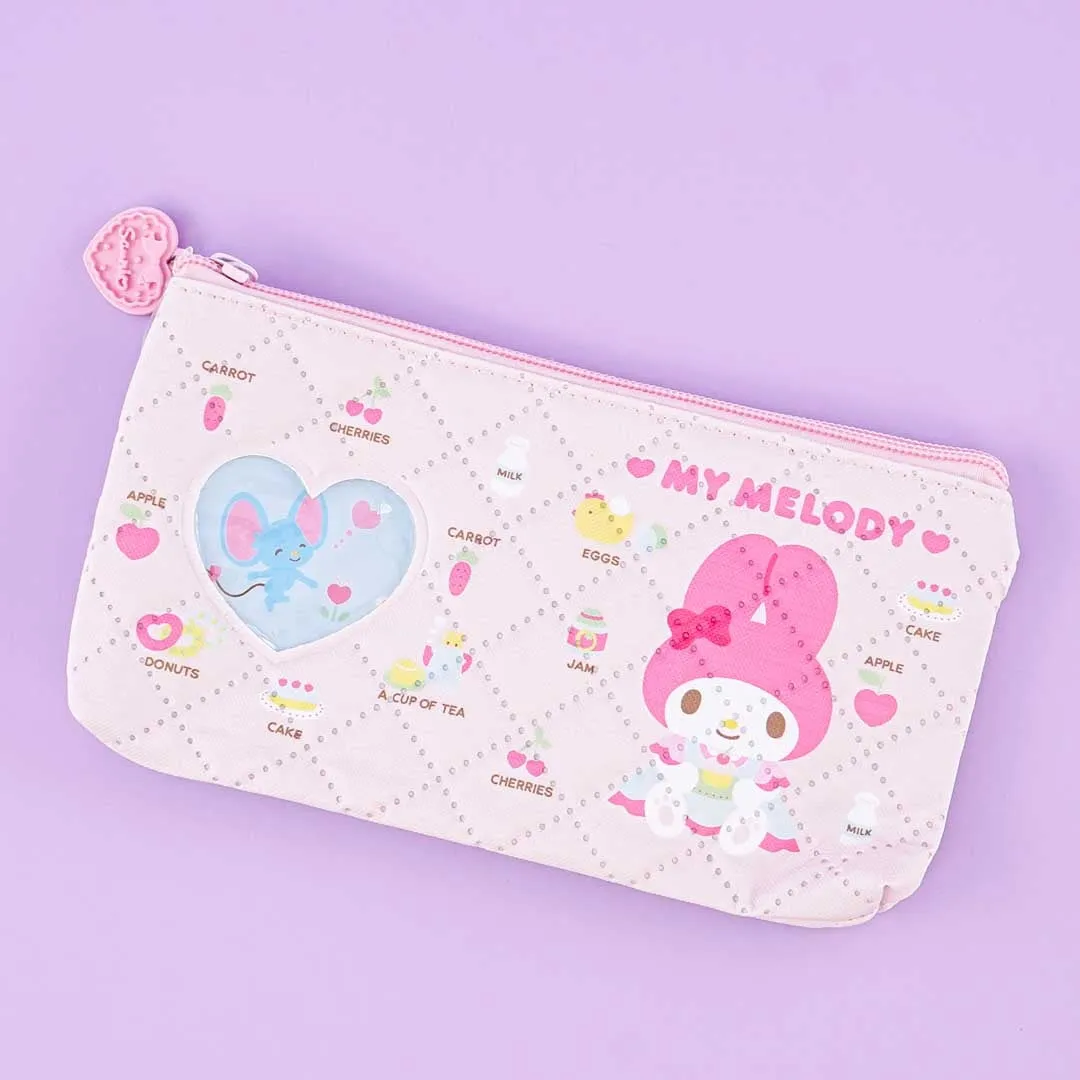 My Melody Tasty Treats Quilted Pen Case