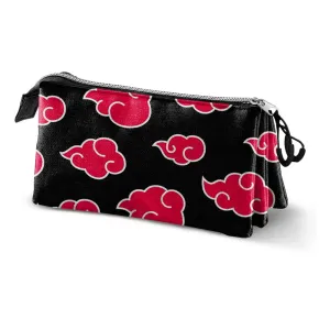Naruto Shippuden Triple Pencil Case Clouds