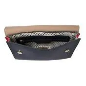 Navy Colour Block Cross Body