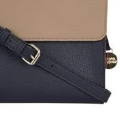 Navy Colour Block Cross Body
